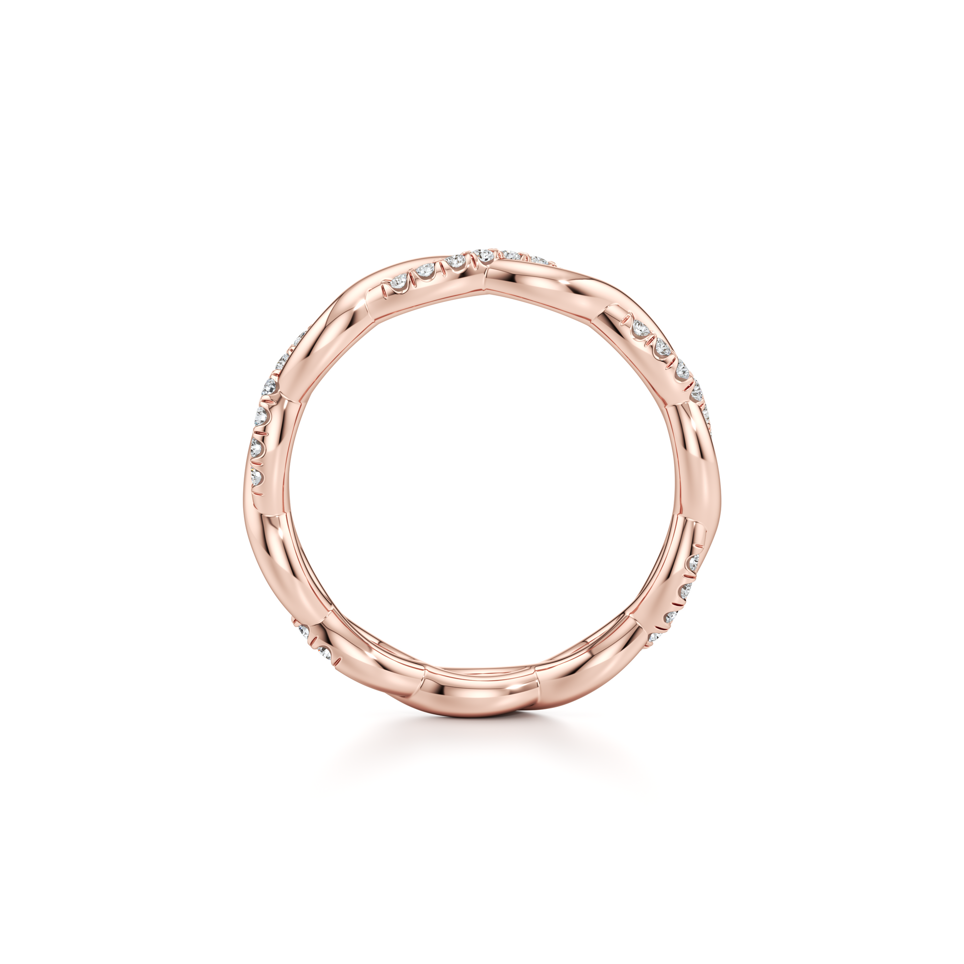 Ivy Lab Diamond Wedding Band - view 8
