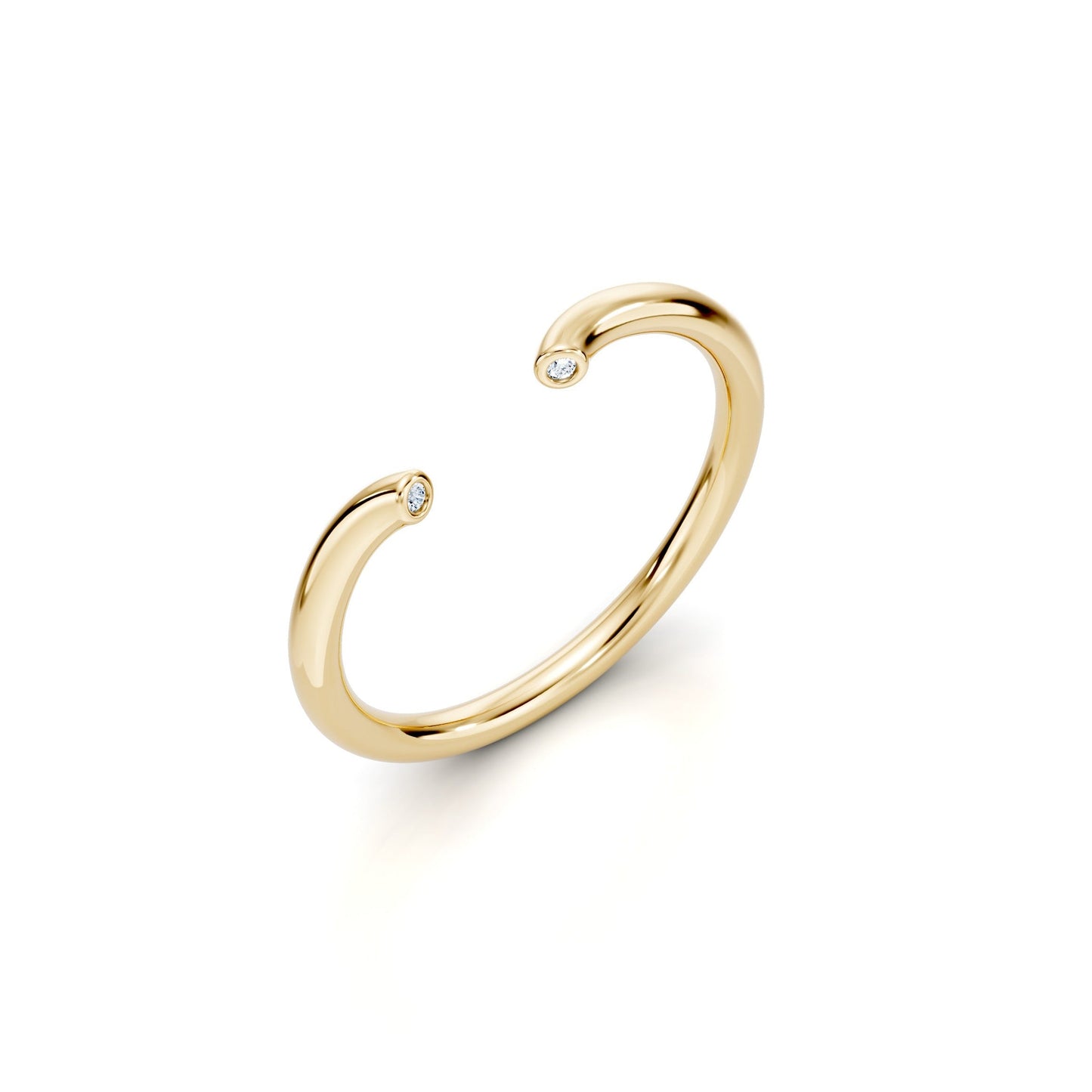 Jane Lab Diamond Wedding Band - view 8