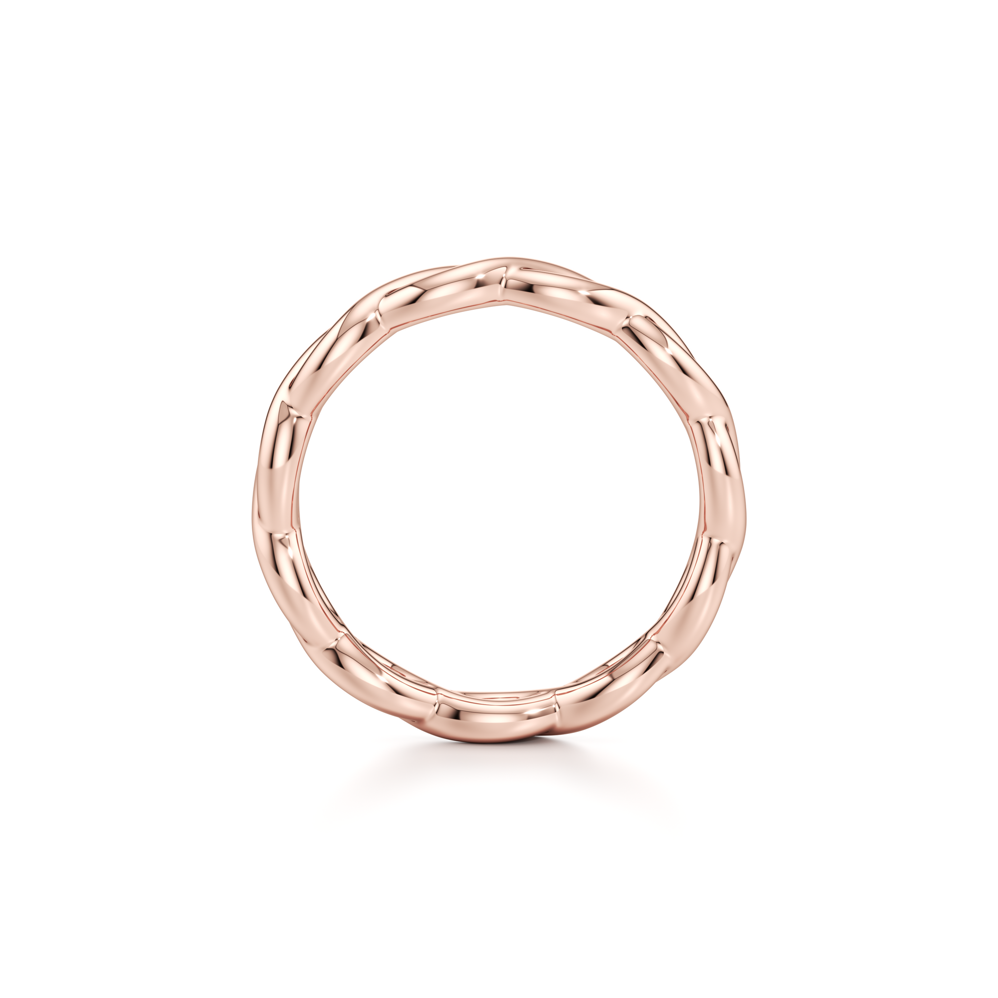 Ivy High Polish Wedding Band - view 8