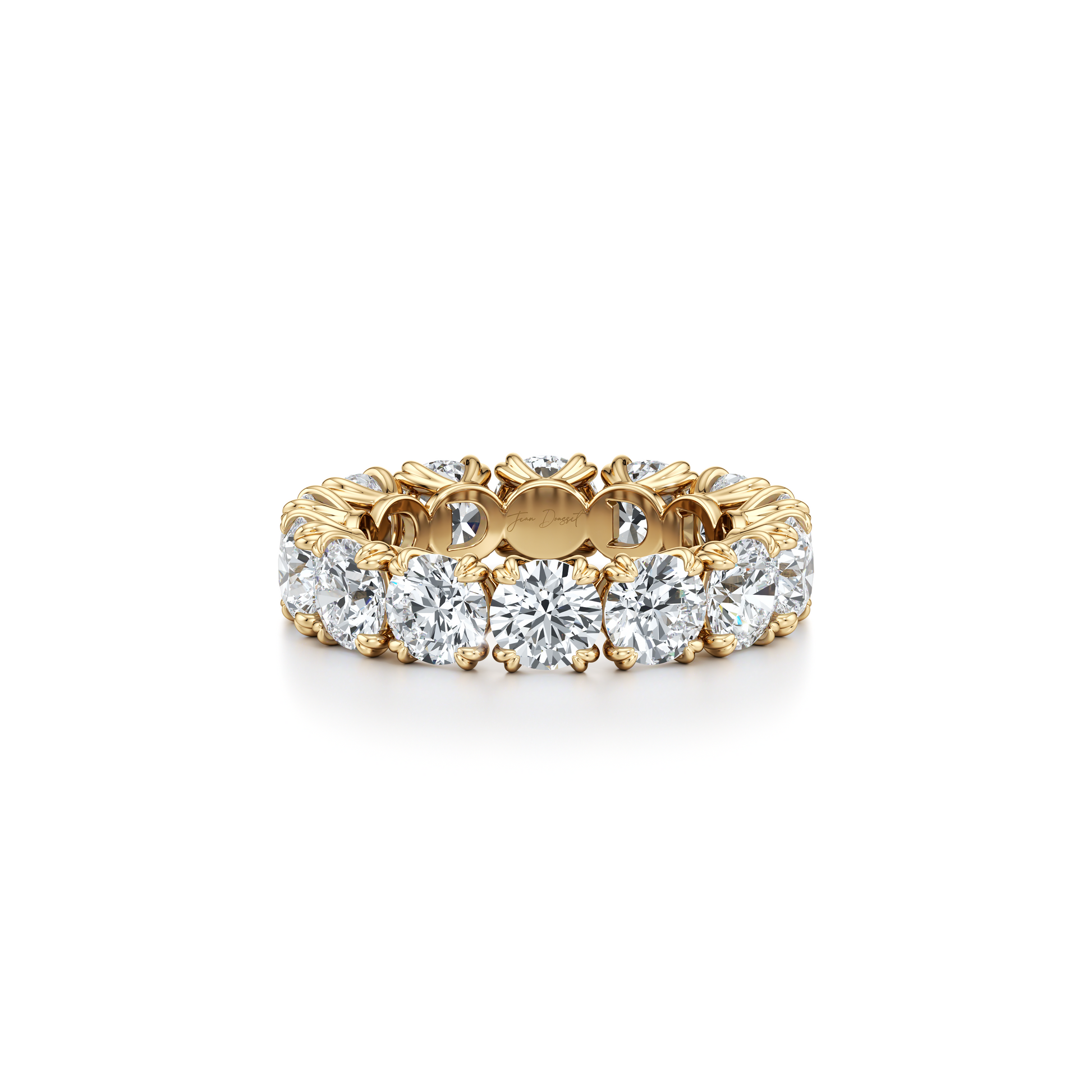 Elle Round Brilliant Lab Diamond Eternity Band - view 8