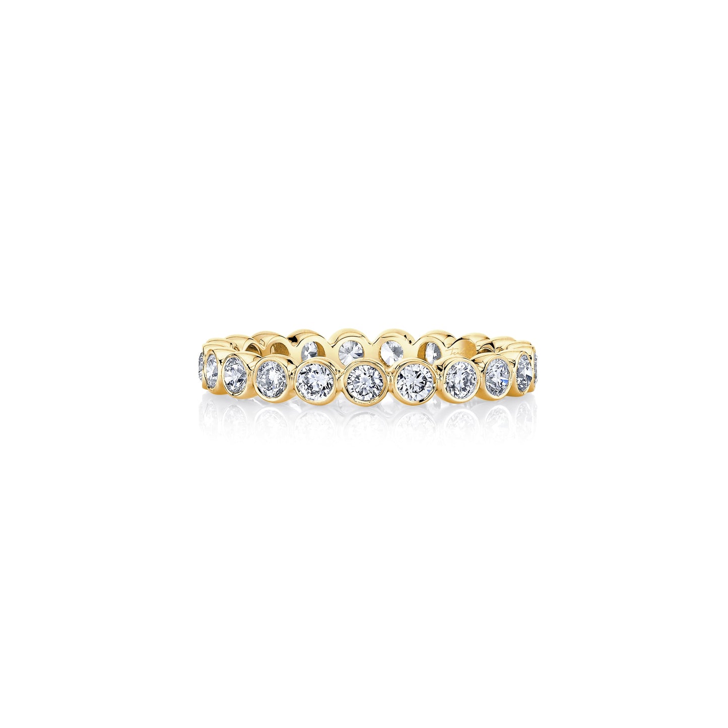 La Petite Bezel Lab Diamond Eternity Band - view 8