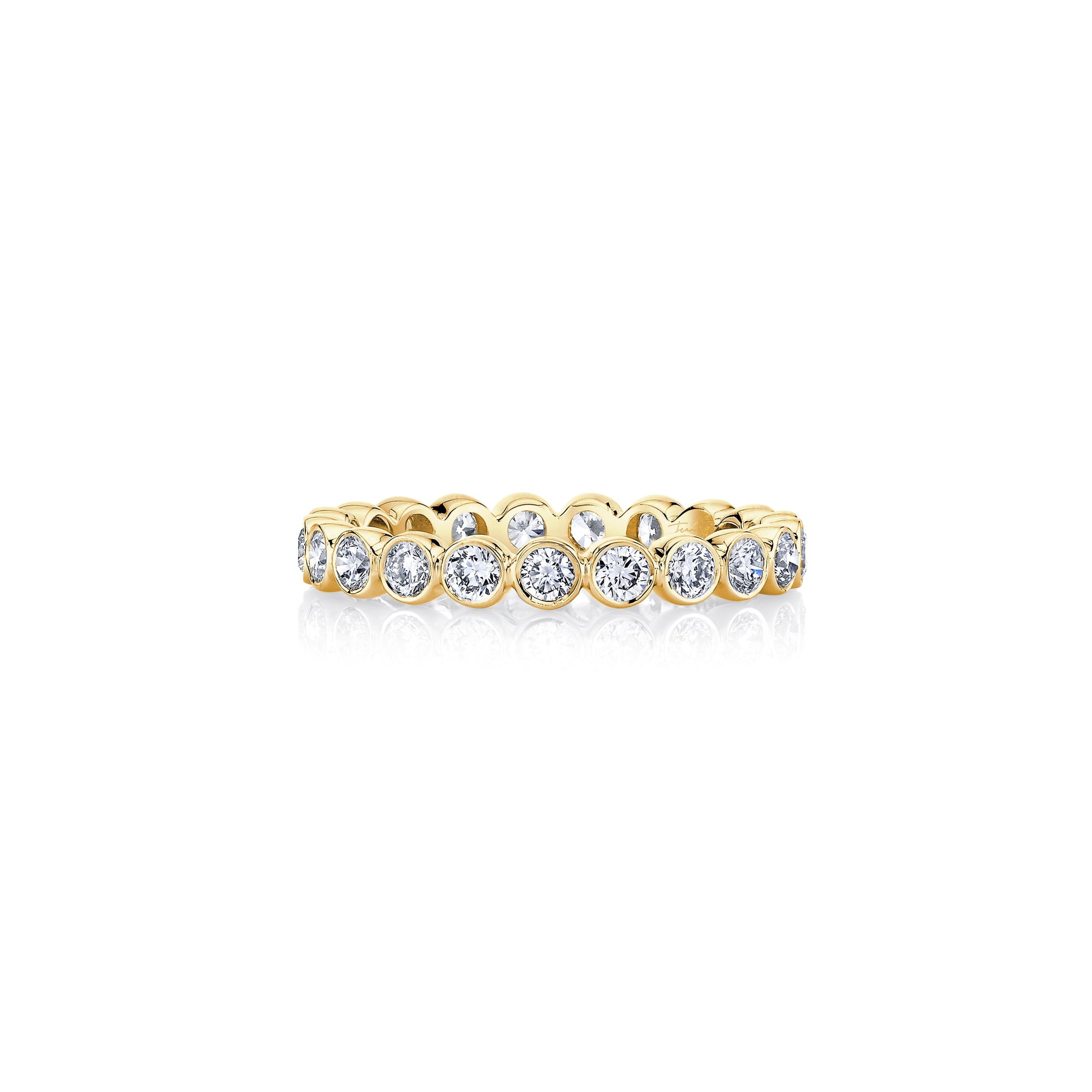 La Petite Bezel Lab Diamond Eternity Band - view 8