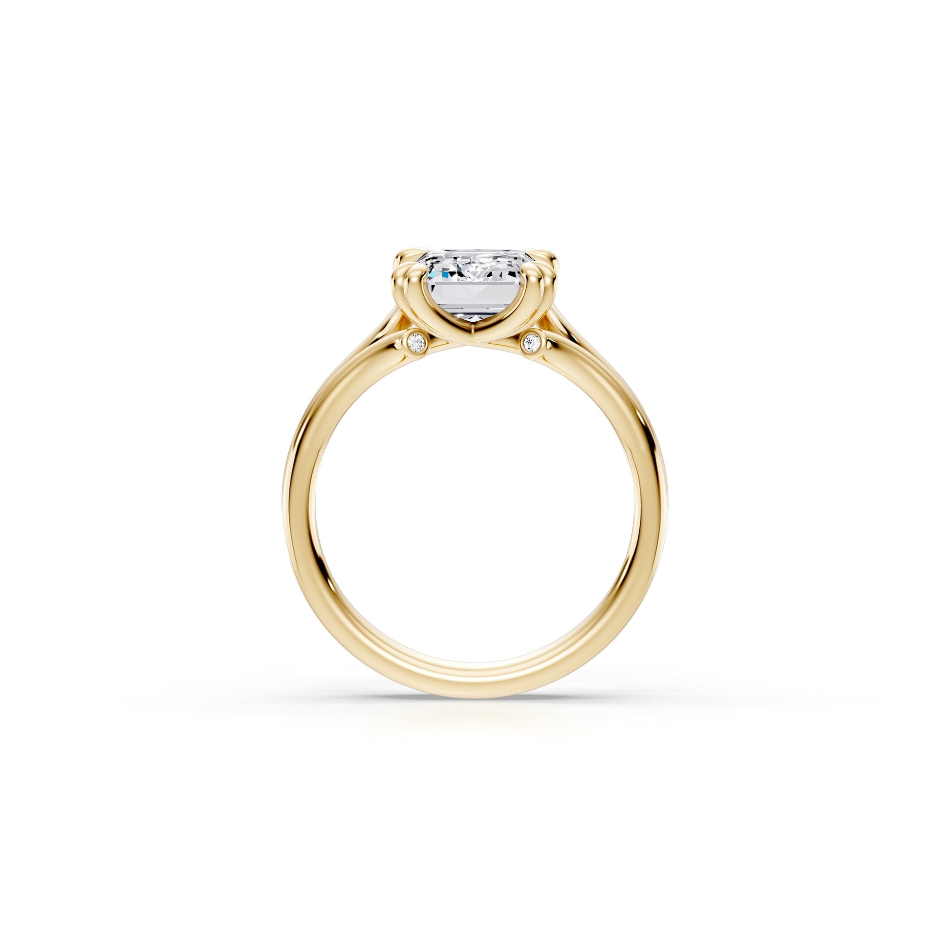 Jane Lab Diamond Wedding Band - view 9