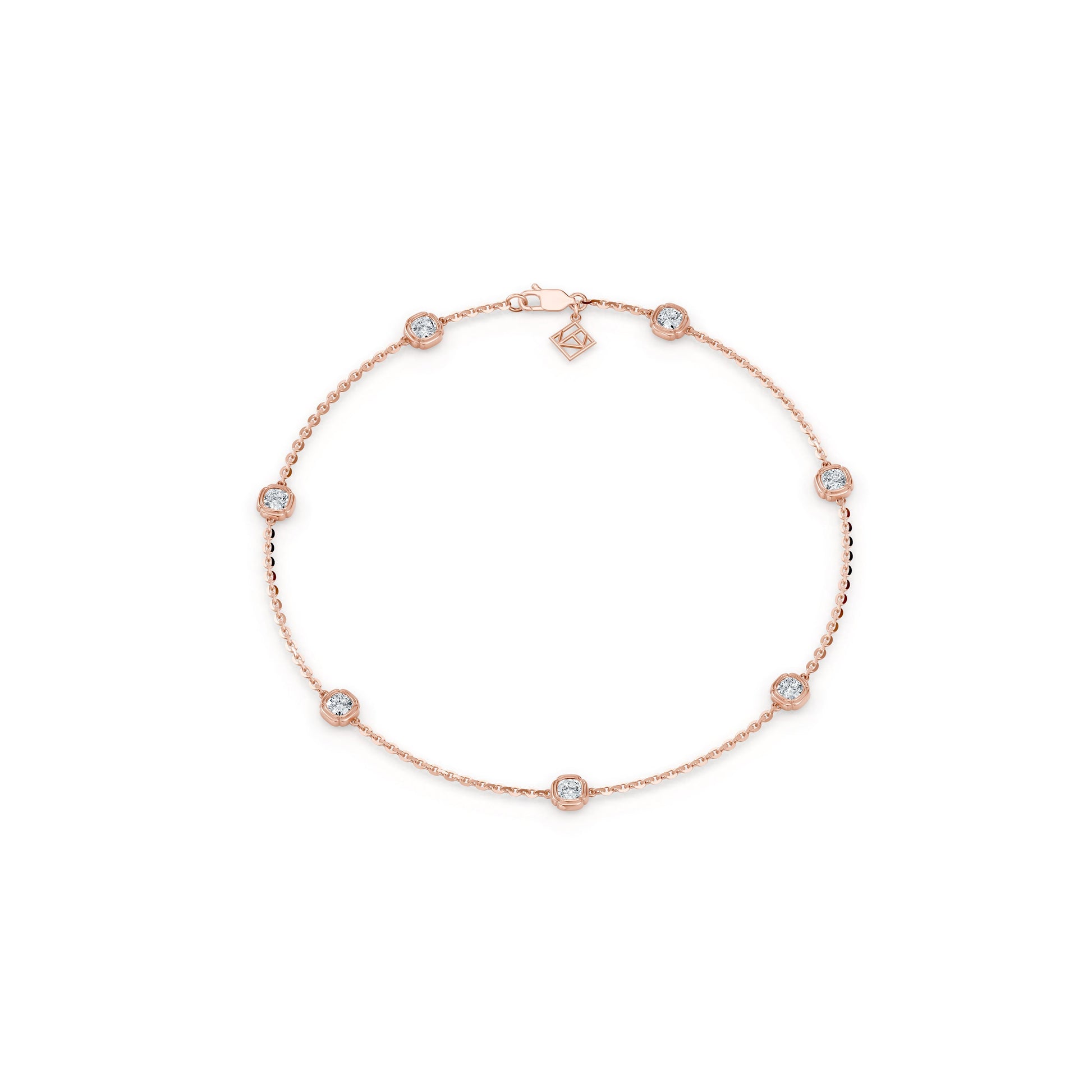 Doree By The Yard Cushion Lab Diamond Bracelet - view 9