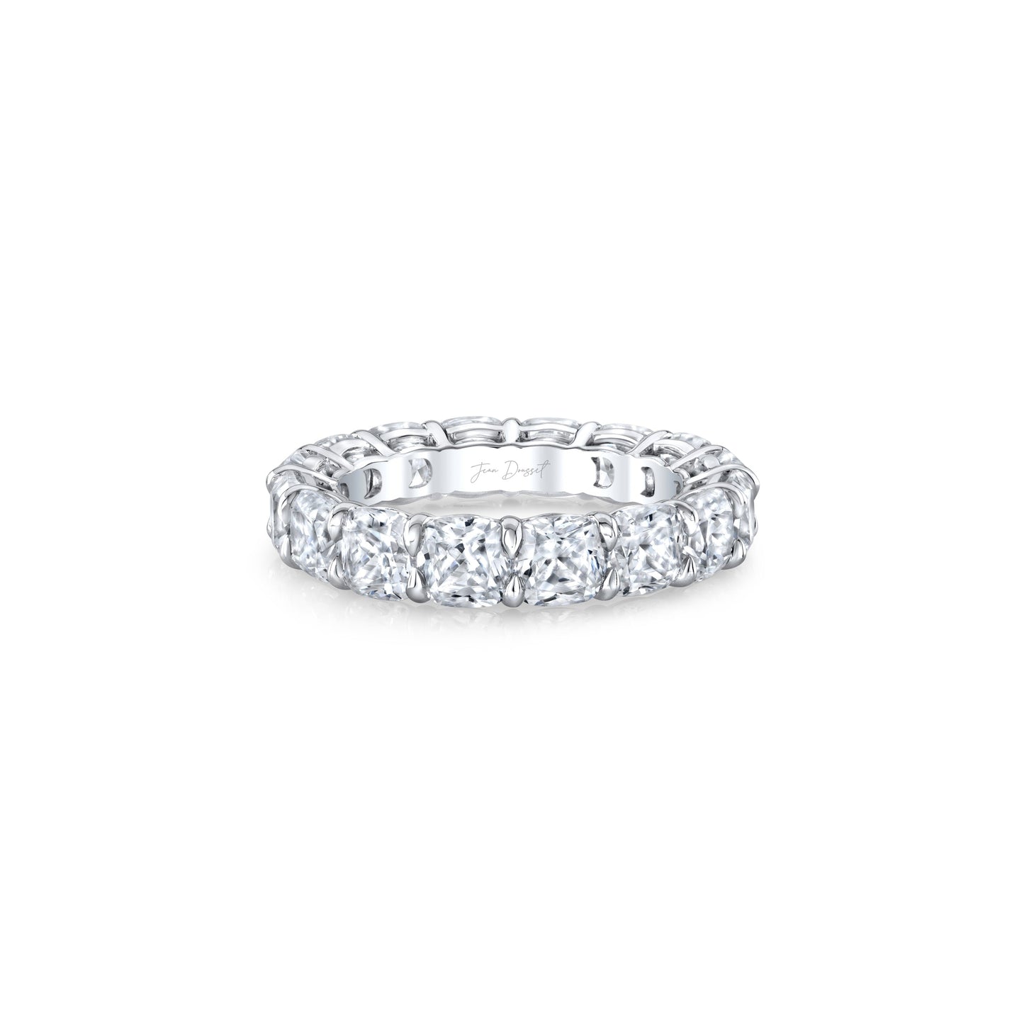 Olivia Cushion Lab Diamond Eternity Band - view 9