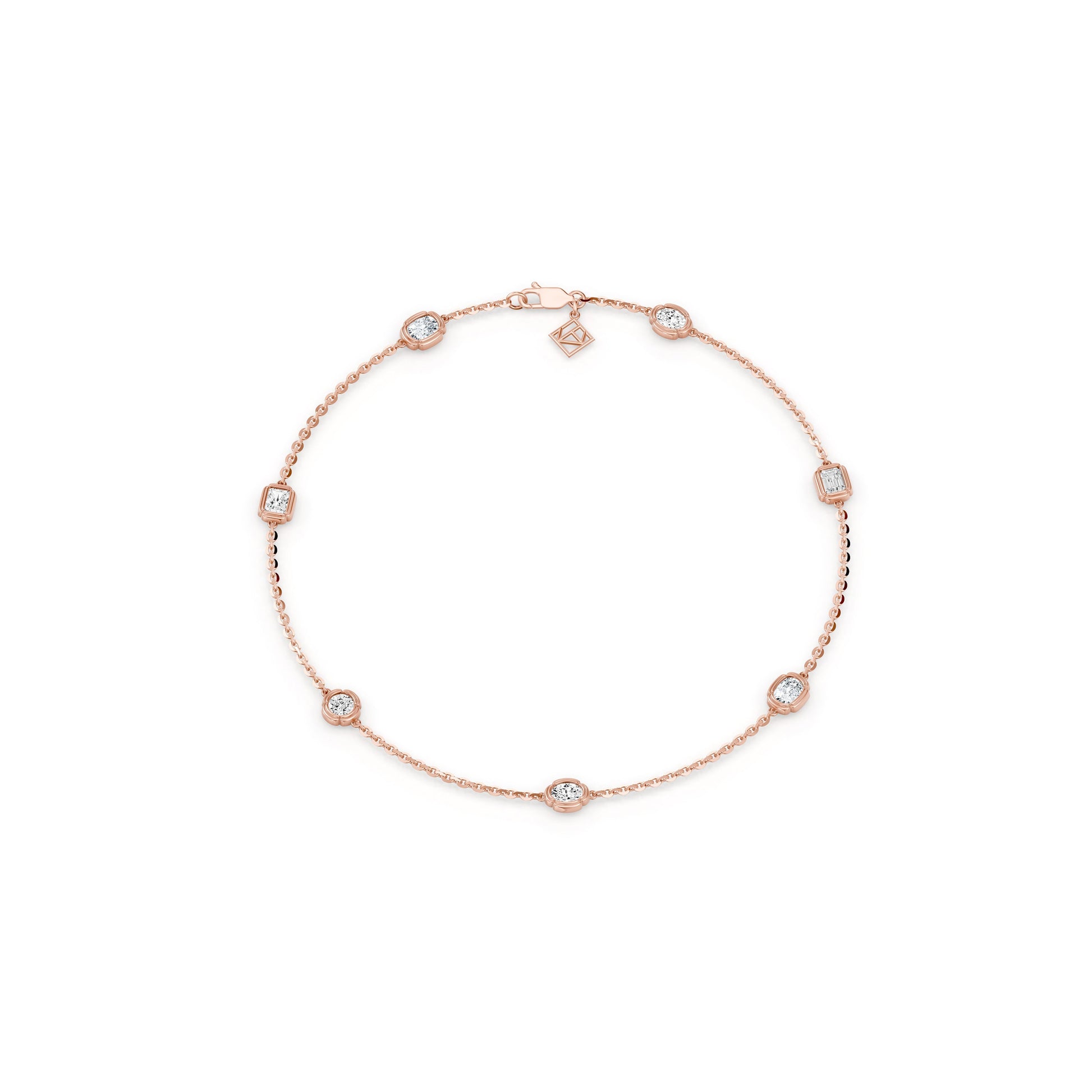 Doree By The Yard Mixed Shape Lab Diamond Bracelet - view 9