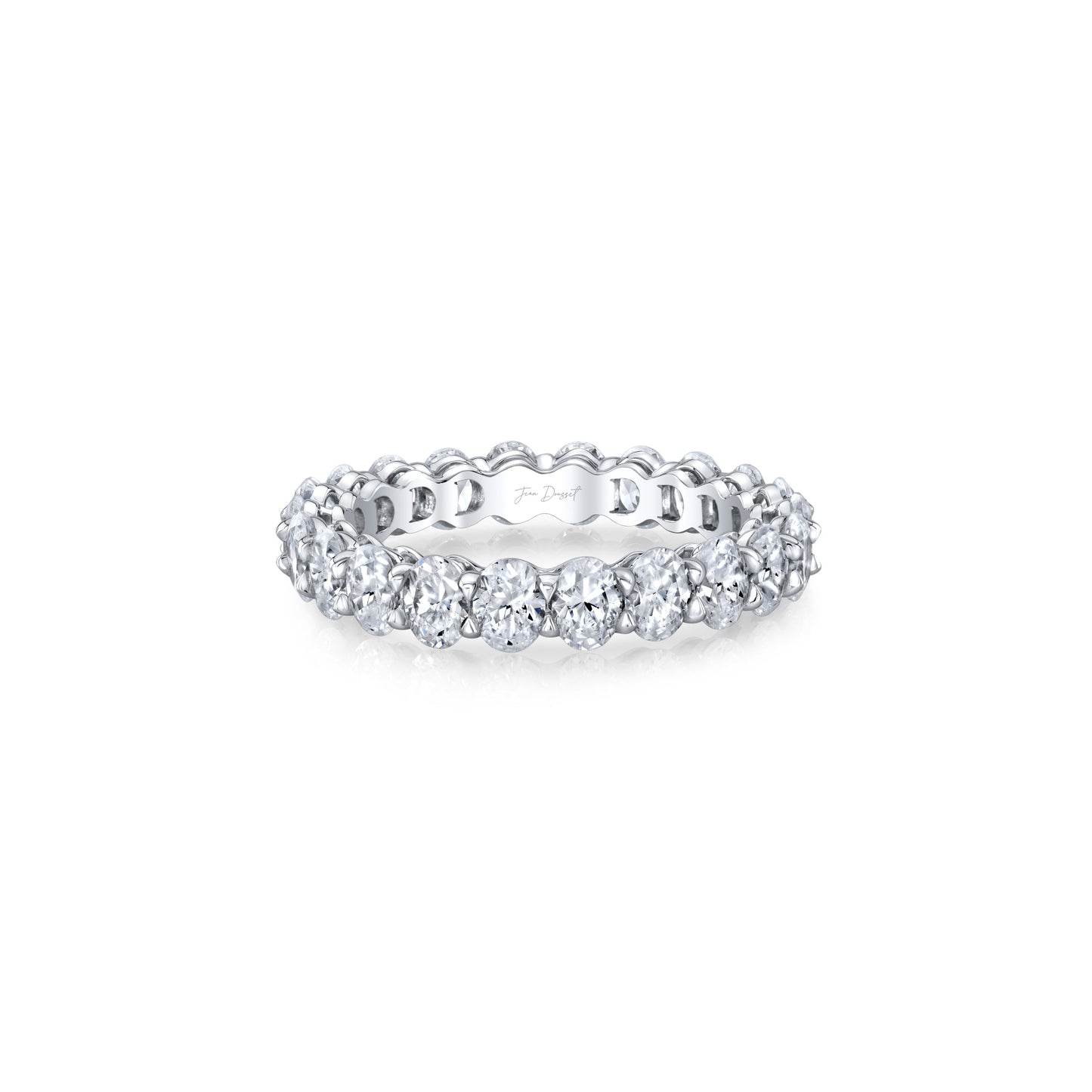 Olivia Oval Lab Diamond Eternity Band - view 9