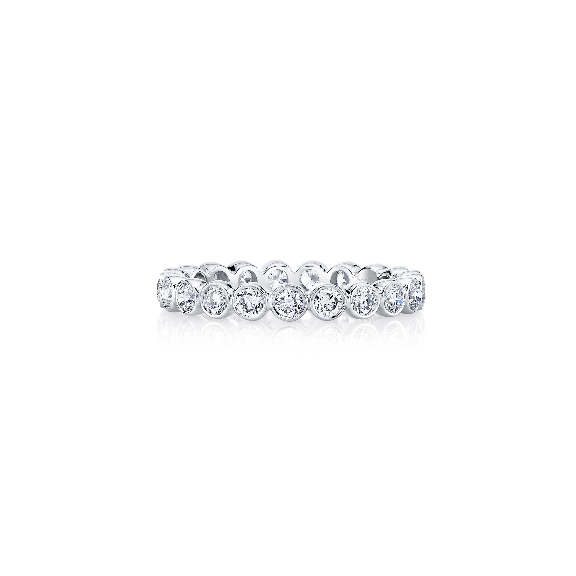 La Petite Bezel Lab Diamond Eternity Band - view 9