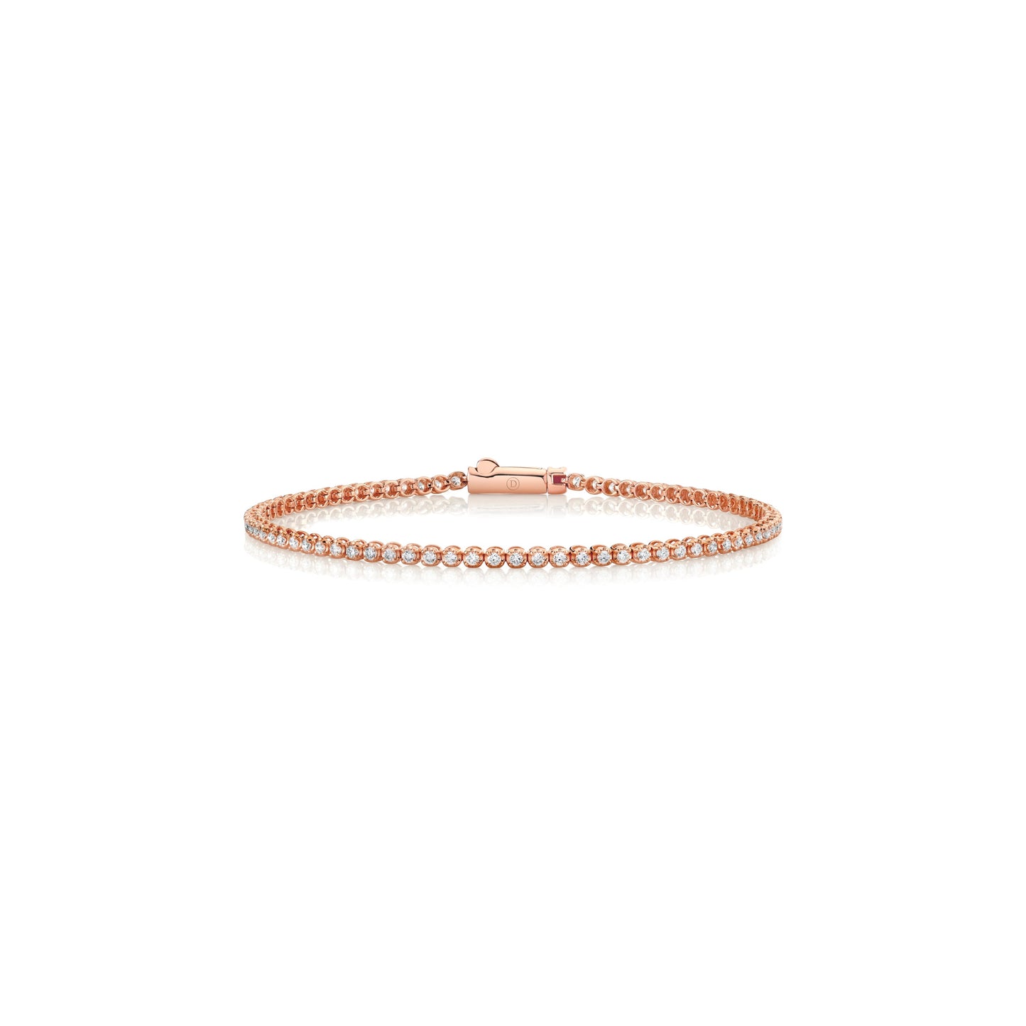 La Petite Lab Diamond Tennis Bracelet - view 9