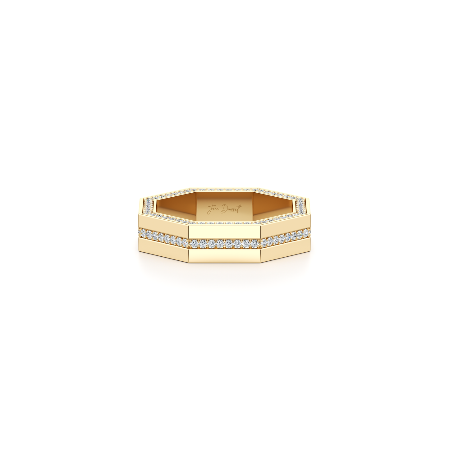 Hayden Pave Channel Octagon Band - view 9