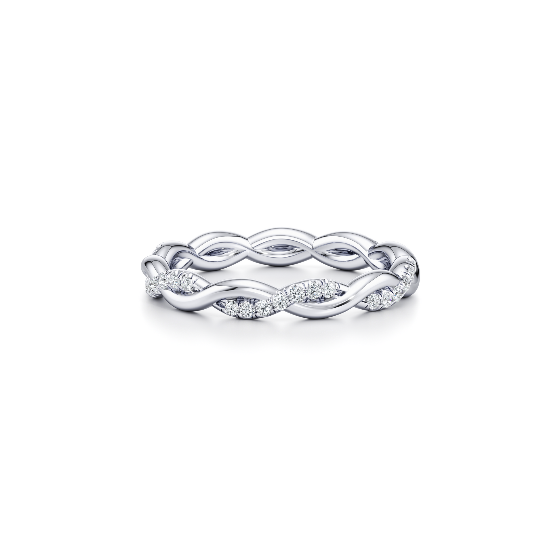 Ivy Lab Diamond Wedding Band - view 9