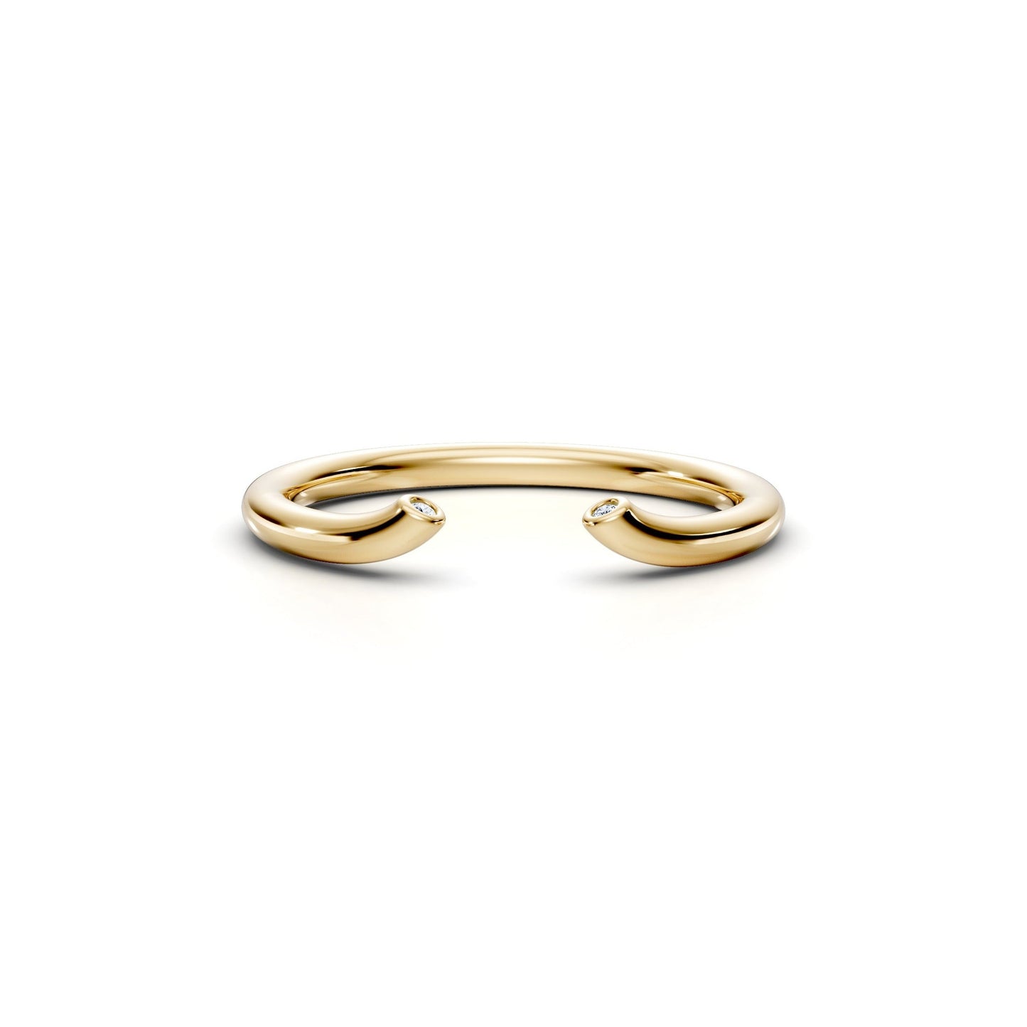 Jane Lab Diamond Wedding Band - view 10