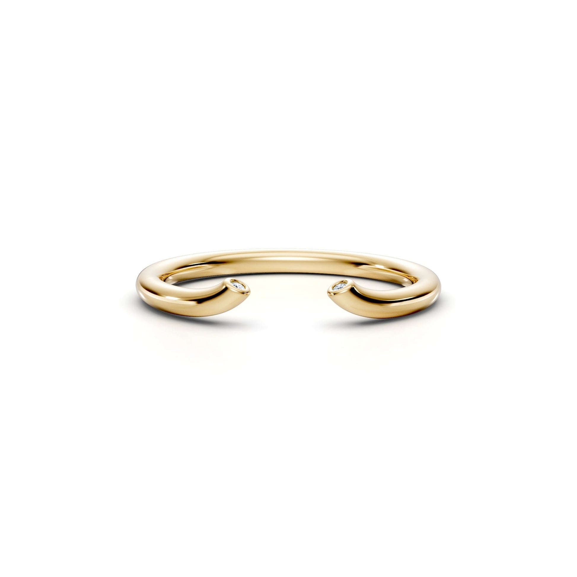 Jane Lab Diamond Wedding Band - view 10
