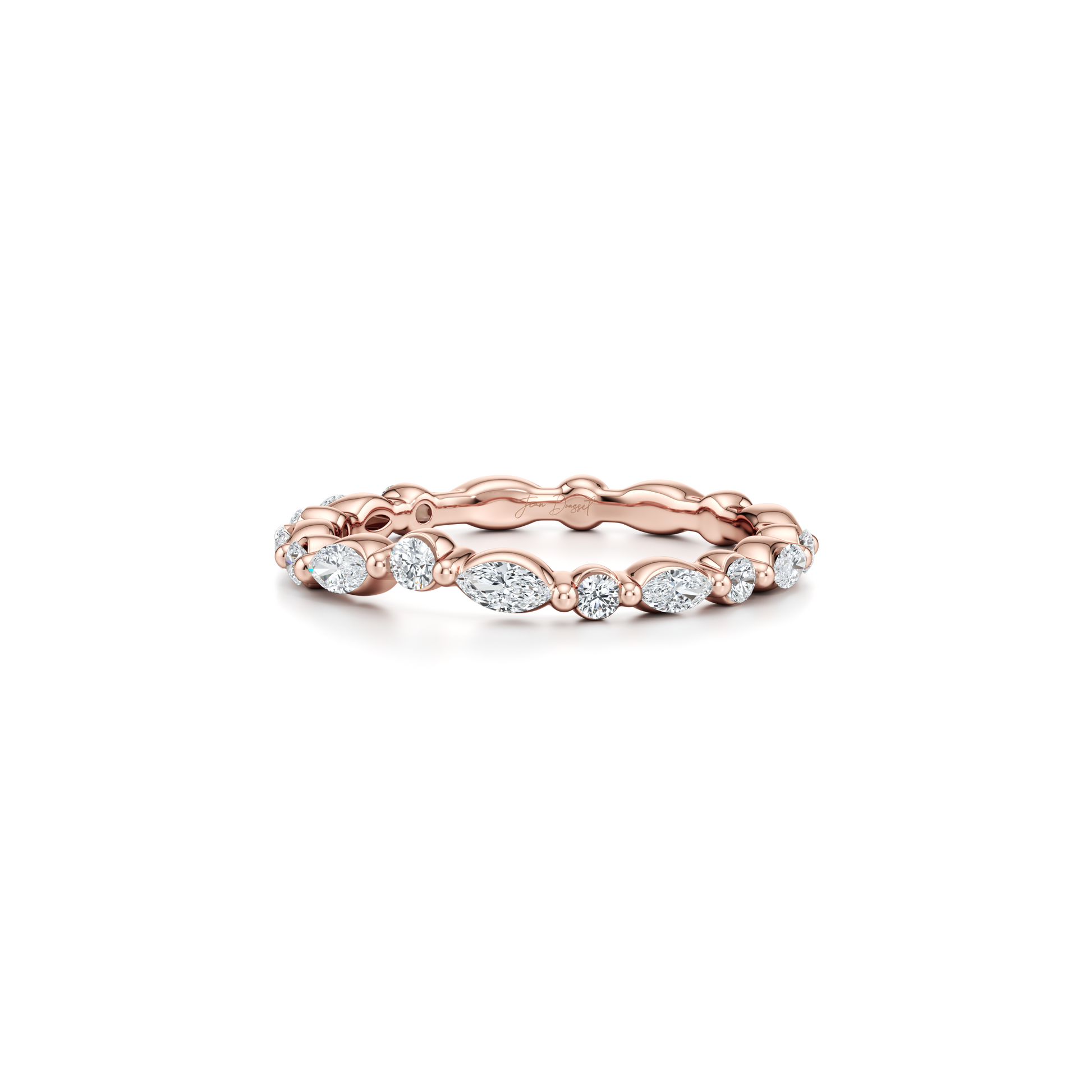 Vivienne Lab Diamond Wedding Band - view 10