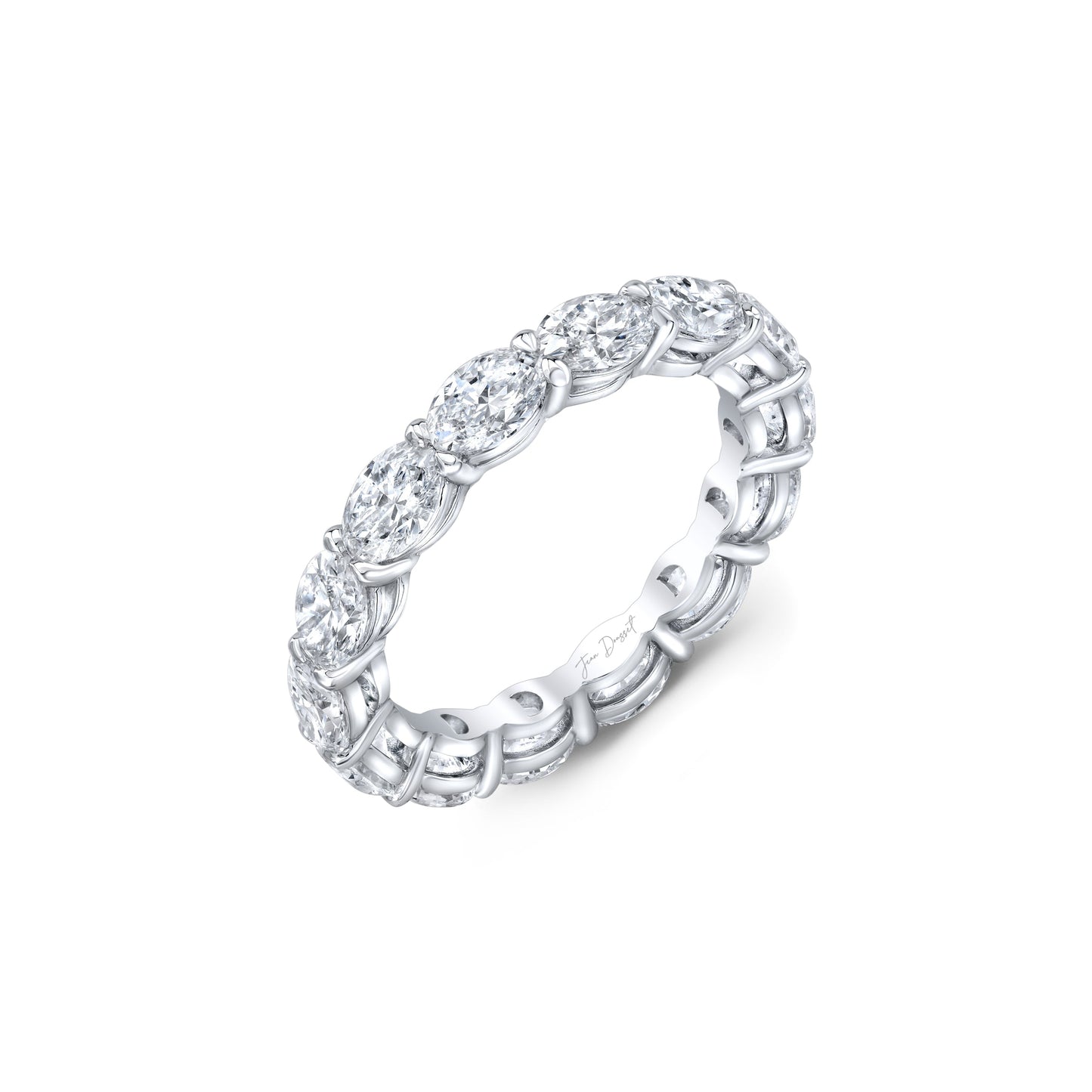 Olivia East-West Oval Lab Diamond Eternity Band - view 10