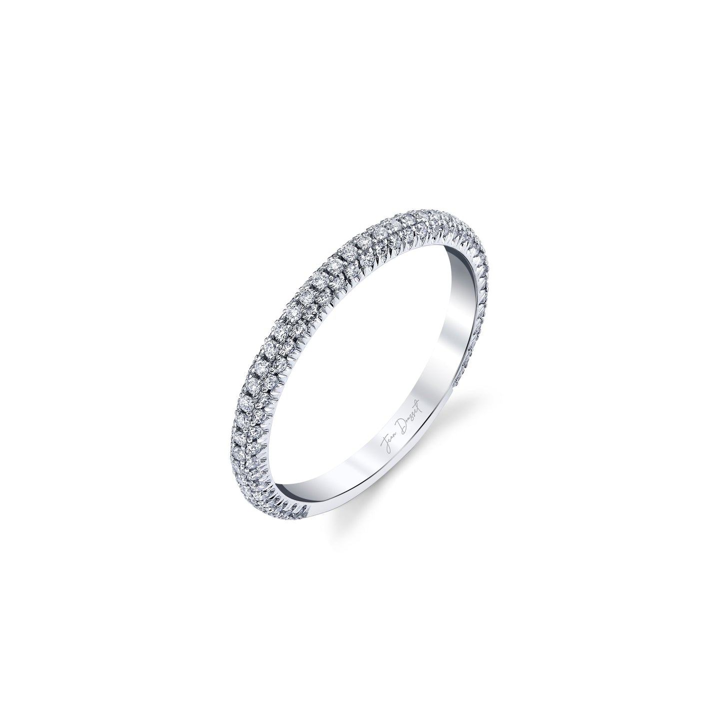 Chelsea Lab Diamond Wedding Band - view 10