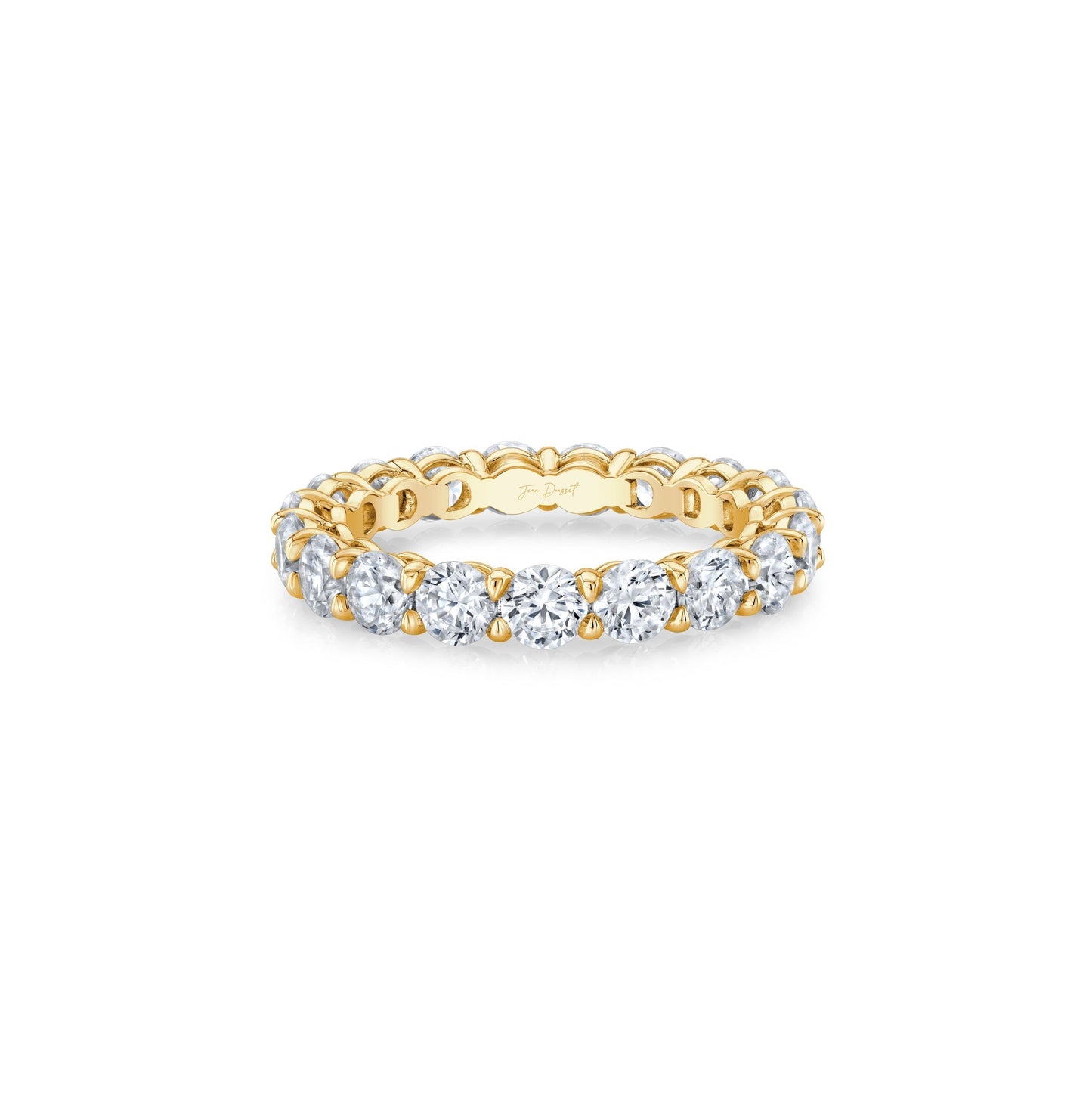 Olivia Round Brilliant Lab Diamond Eternity Band - view 10
