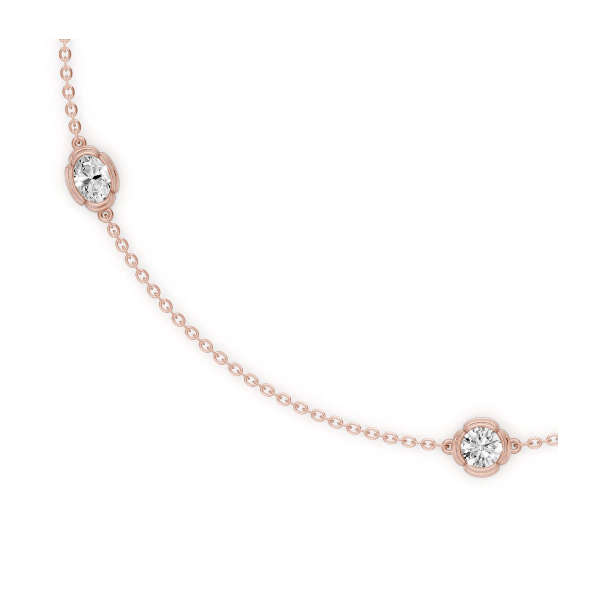 Doree By The Yard Mixed Shape Lab Diamond Bracelet - view 10