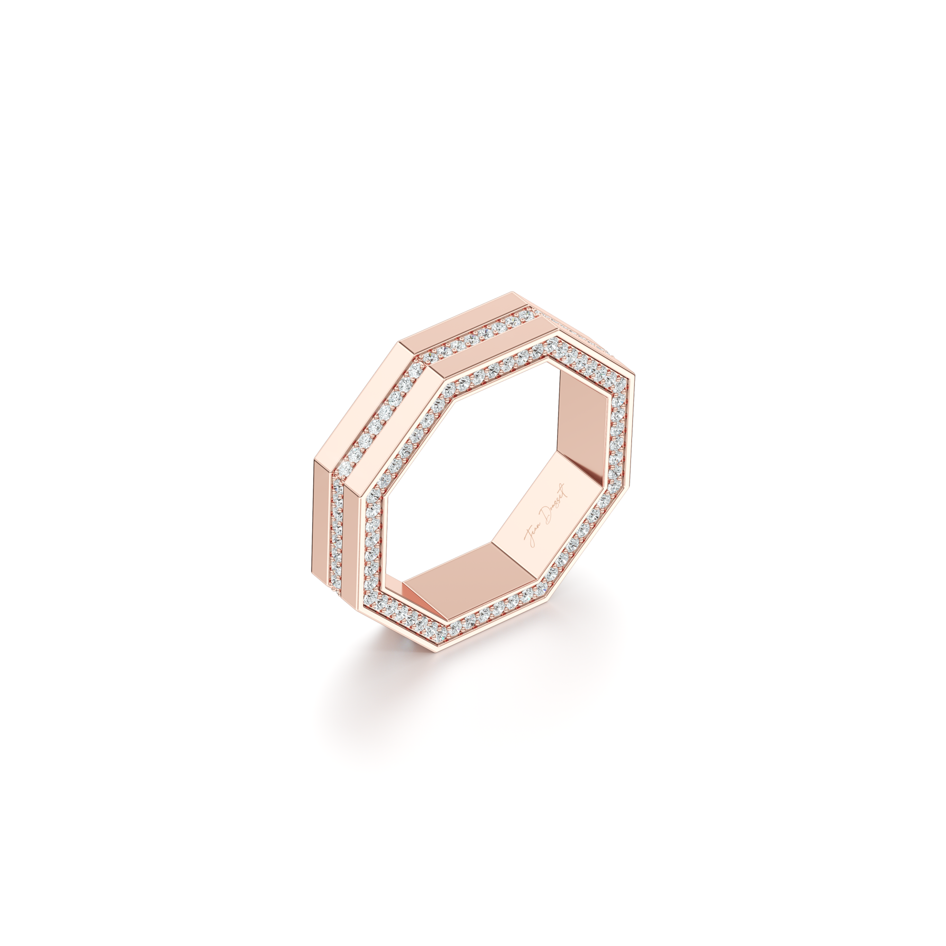 Hayden Pave Channel Octagon Band - view 10