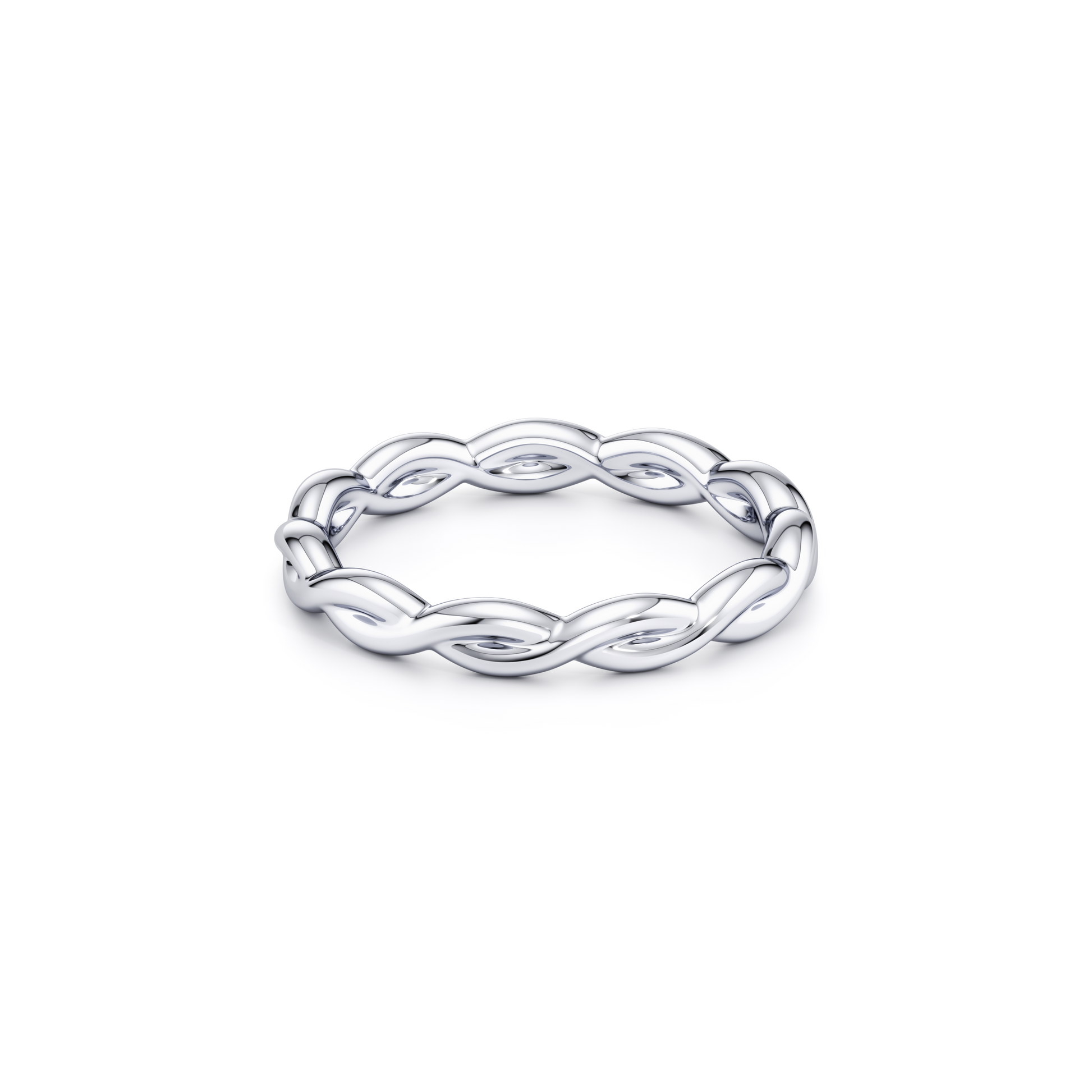 Ivy High Polish Wedding Band - view 10
