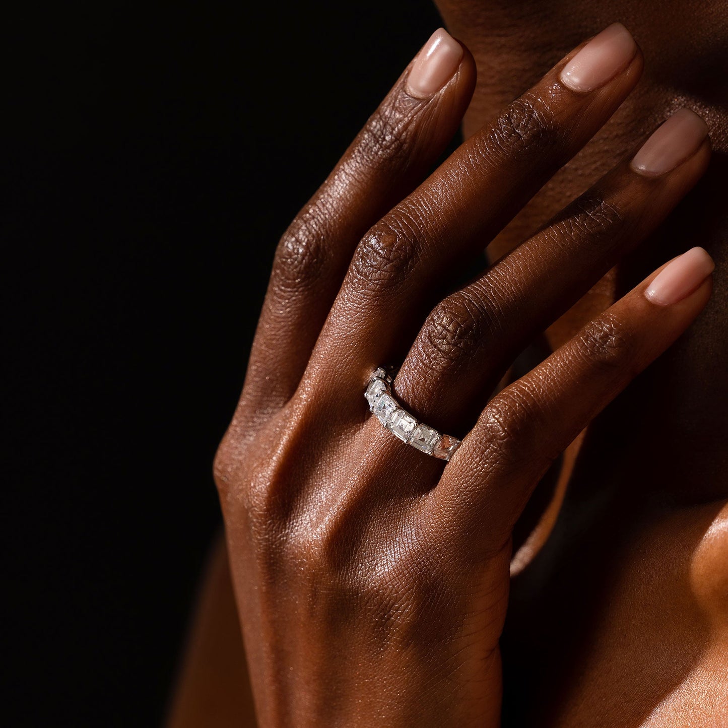 Olivia Asscher Lab Diamond Eternity Band - view 10