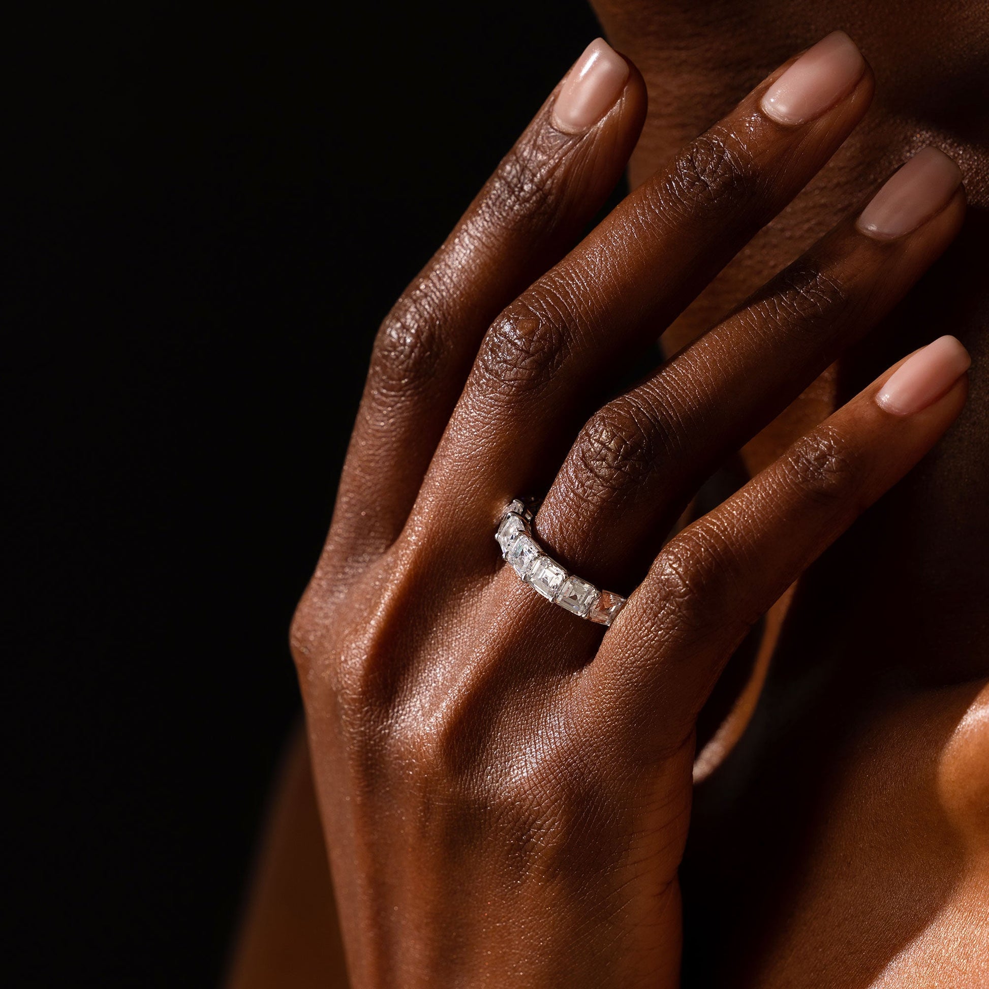 Olivia Asscher Lab Diamond Eternity Band - view 10