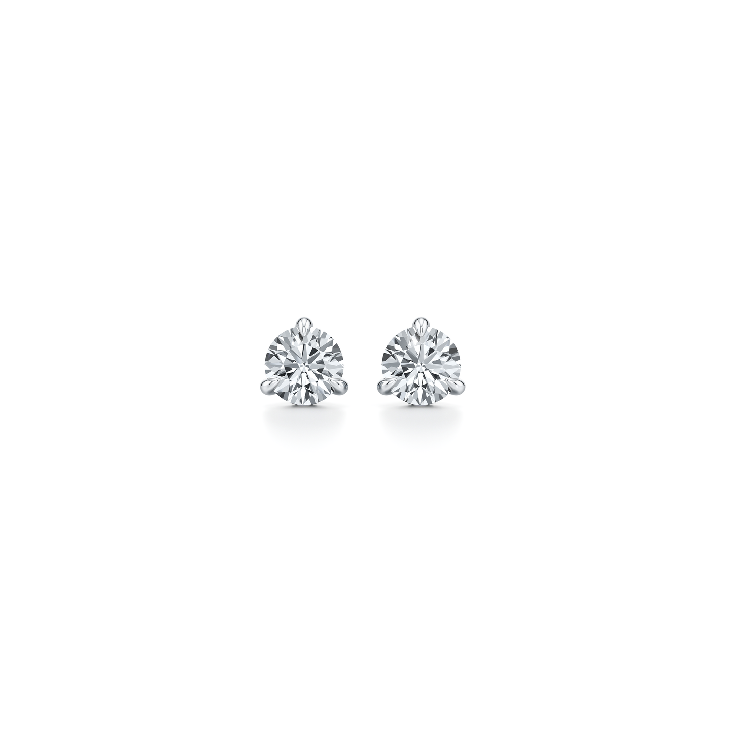 Chelsea Lab Diamond Round Brilliant Martini Studs - view 10