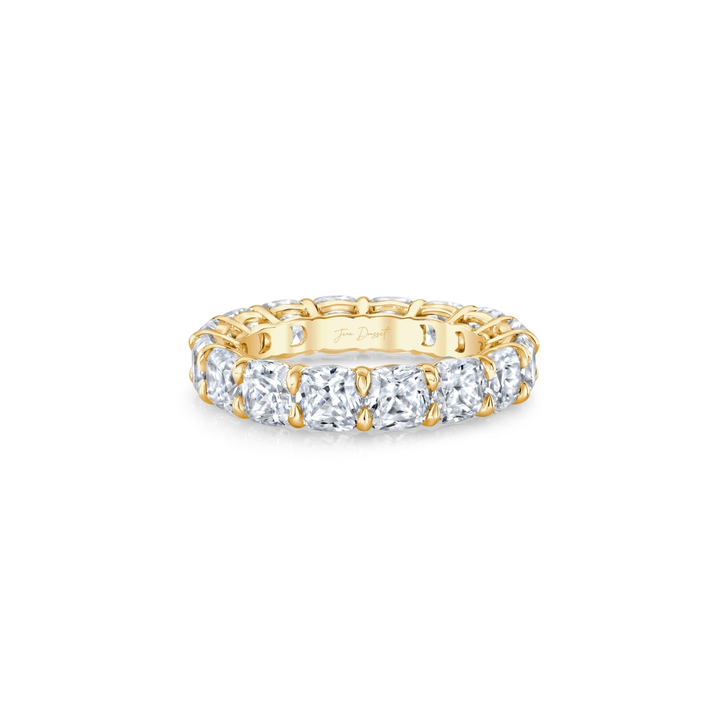 Olivia Cushion Lab Diamond Eternity Band - view 10