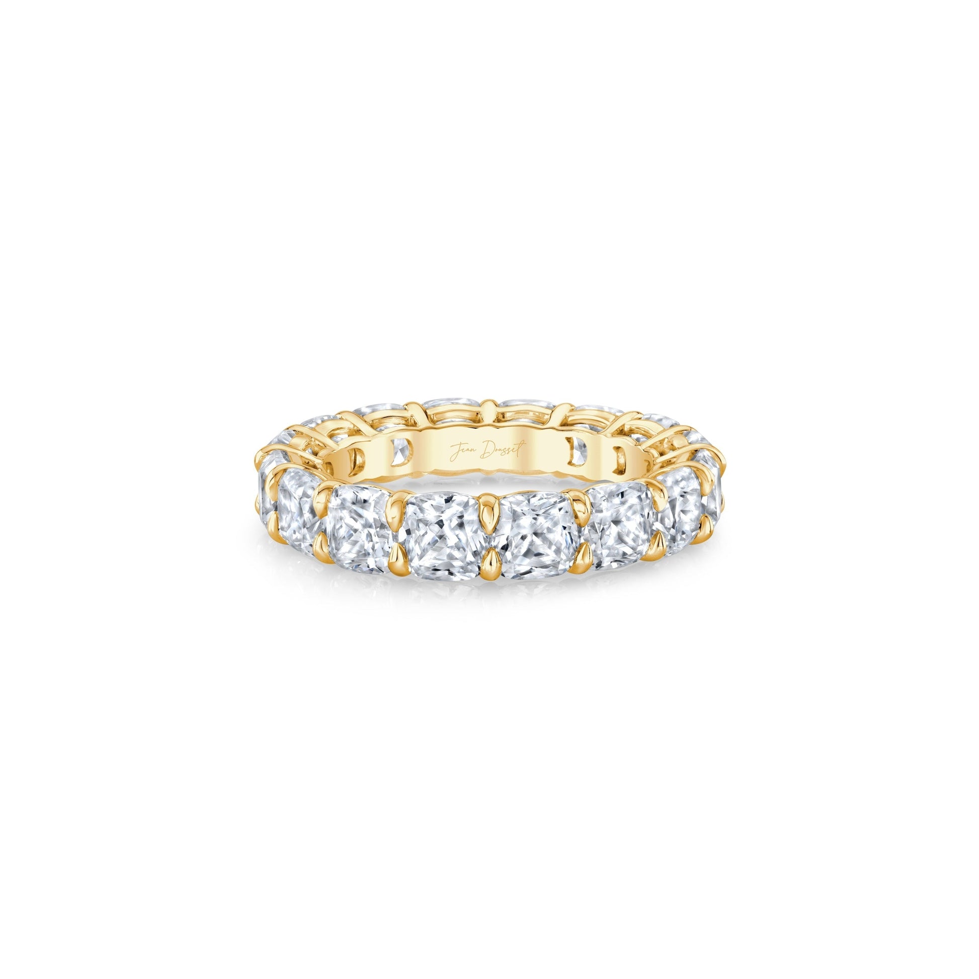 Olivia Cushion Lab Diamond Eternity Band - view 10