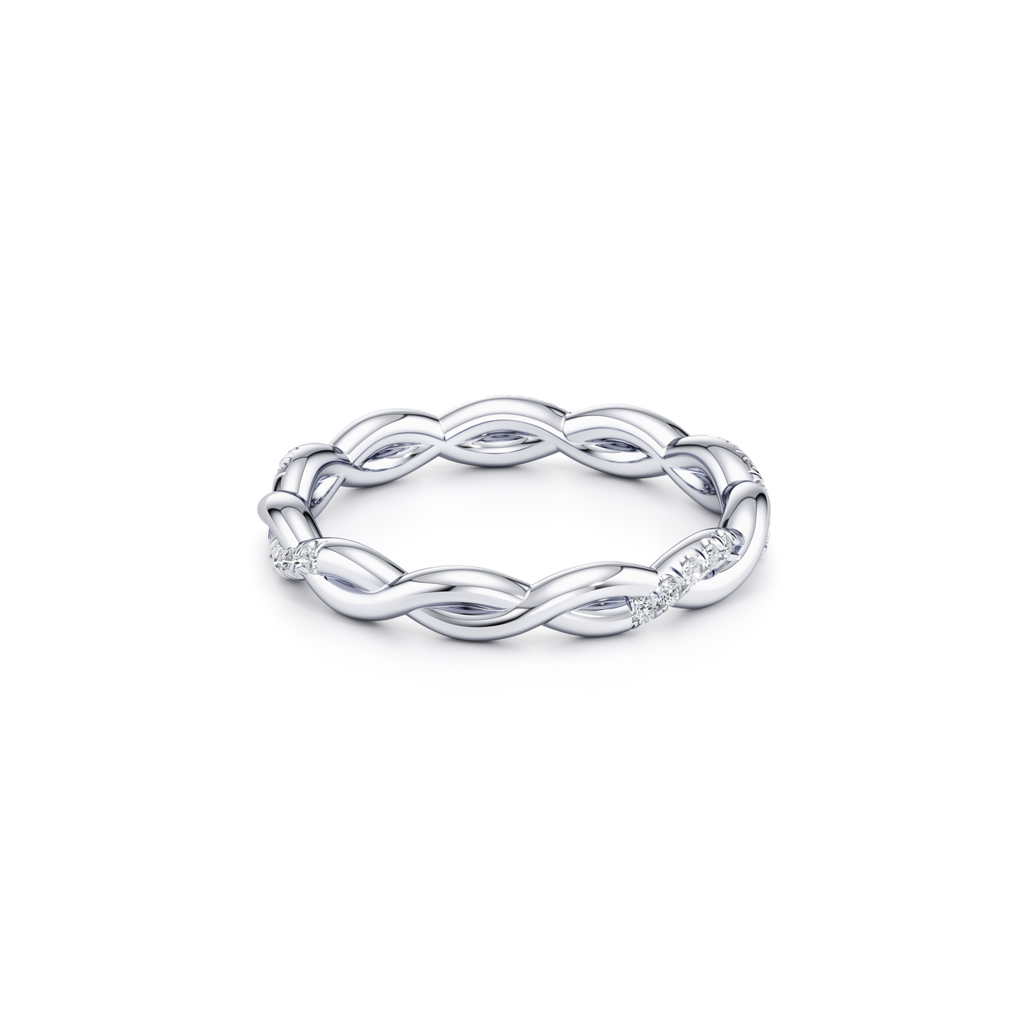 Ivy Lab Diamond Wedding Band - view 10