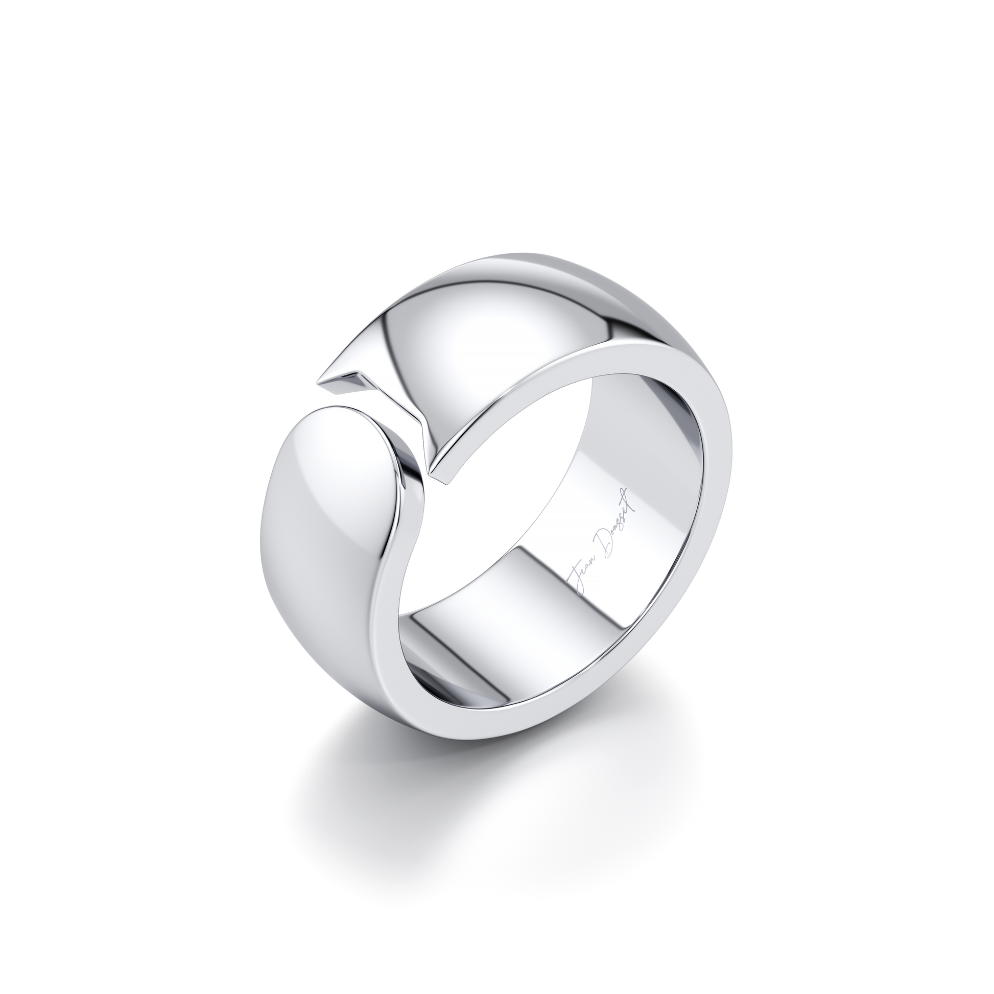 Saviera Quarter Round Wrap Ring - One Row Pave - view 10