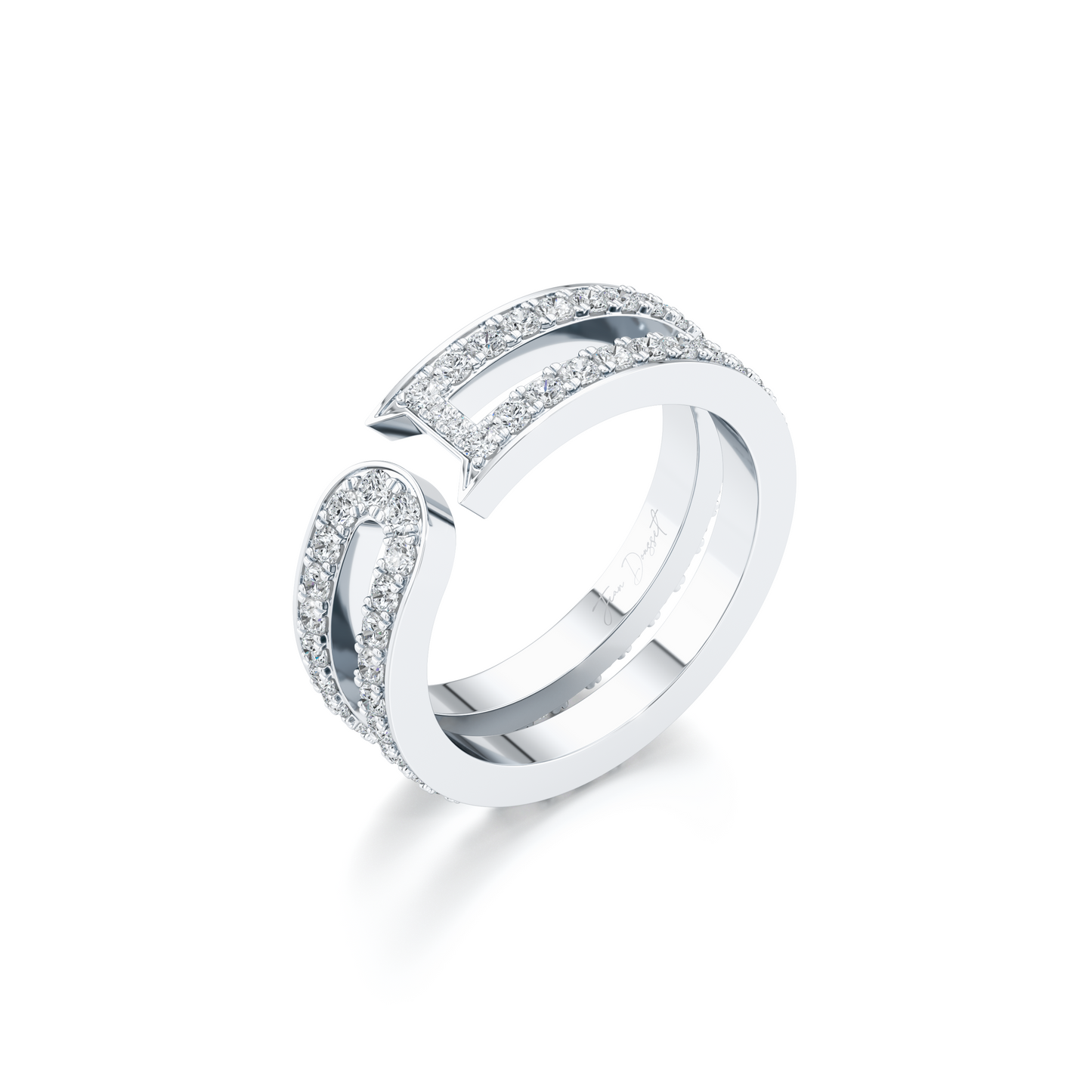 Saviera Open Wrap Pave Ring - view 10