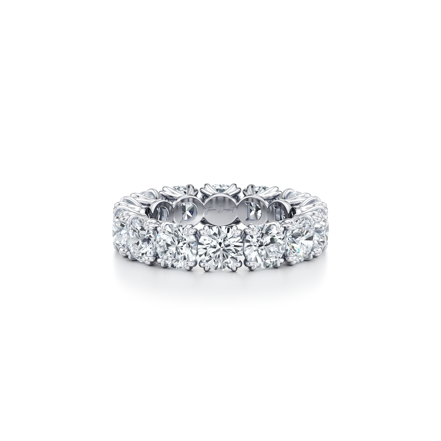Elle Round Brilliant Lab Diamond Eternity Band - view 10