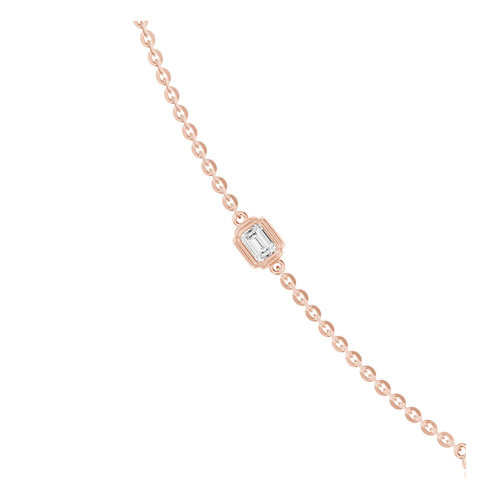 Doree By The Yard Mixed Shape Lab Diamond Necklace - view 10