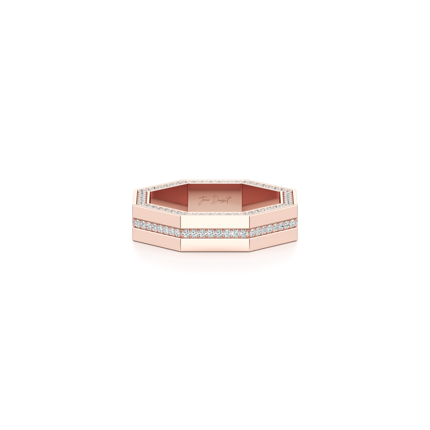 Hayden Pave Channel Octagon Band - view 11