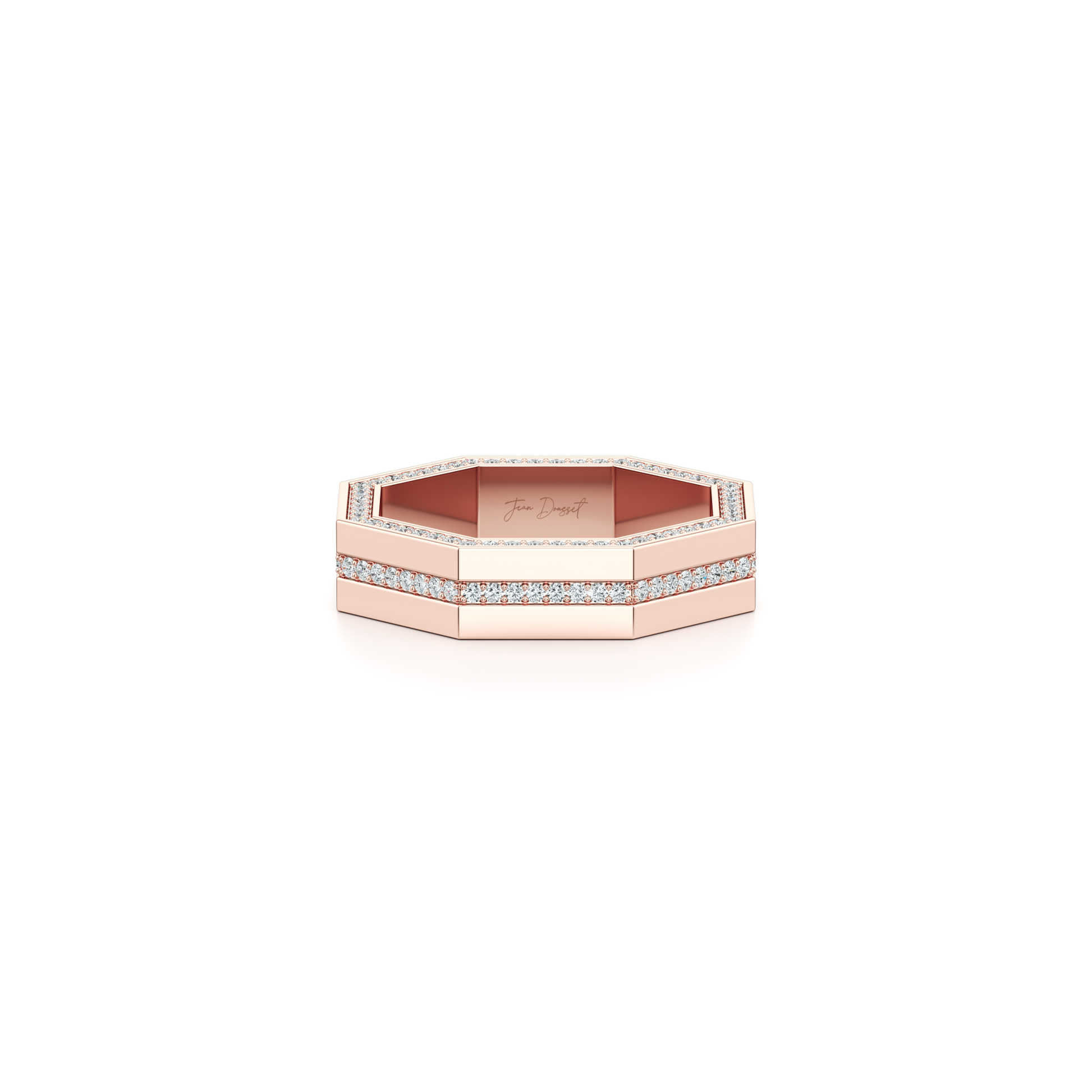 Hayden Pave Channel Octagon Band - view 11