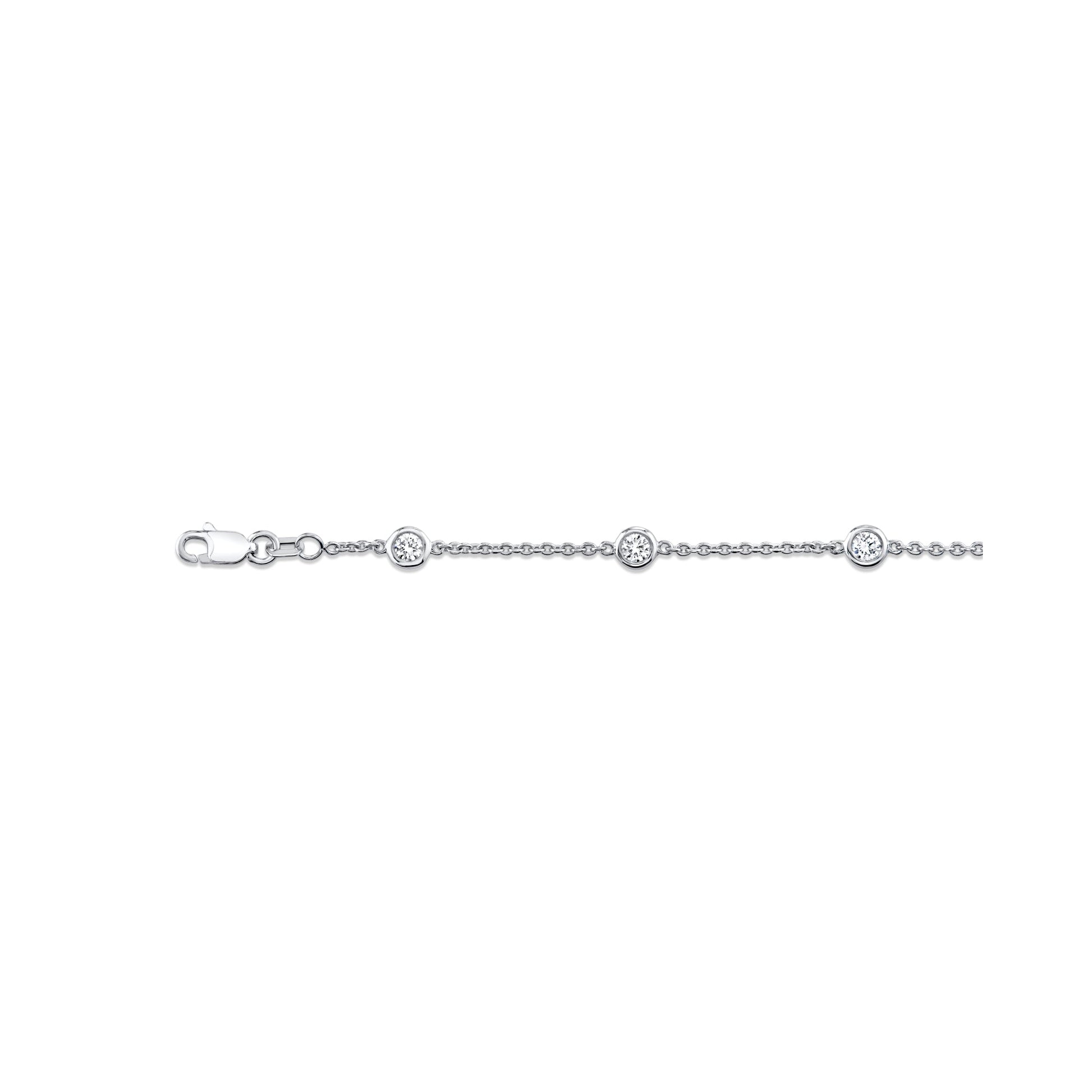 Bezel By The Yard Lab Diamond Bracelet - view 11