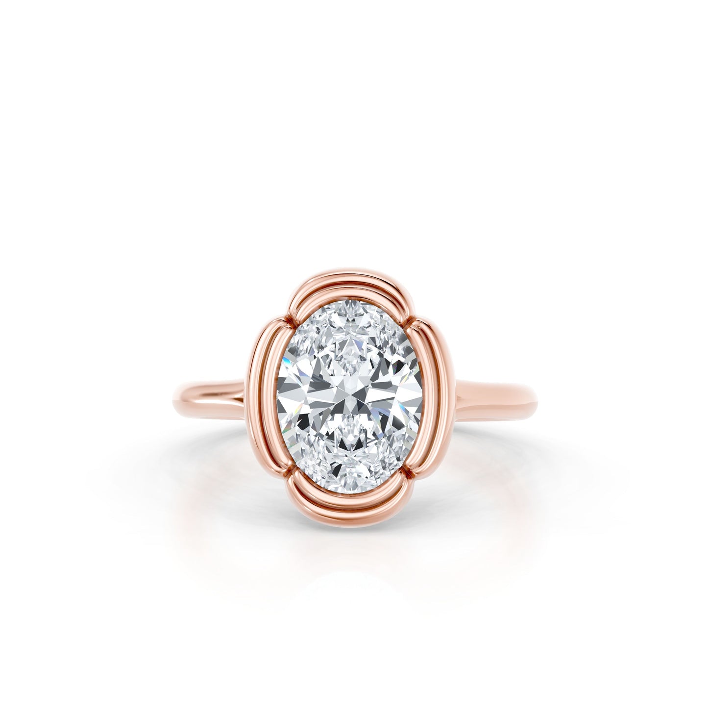 High Jewelry | Doree Solitaire Lab Diamond Engagement Ring - view 9