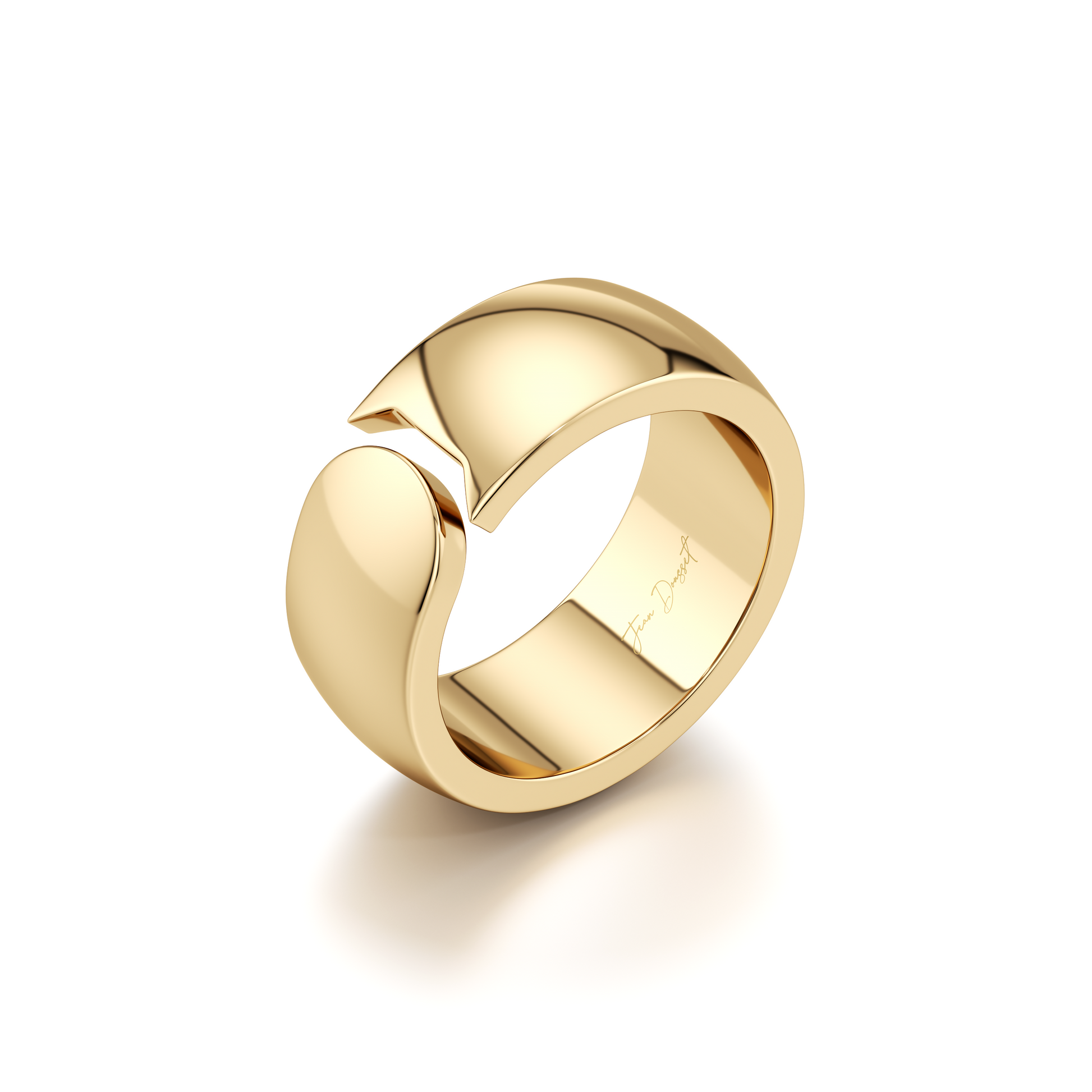 Saviera Quarter Round Wrap Ring - One Row Pave - view 11