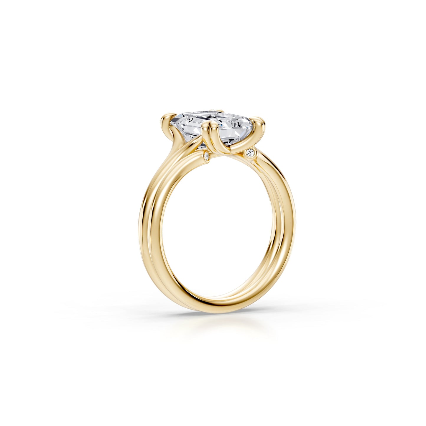 Jane Lab Diamond Wedding Band - view 11