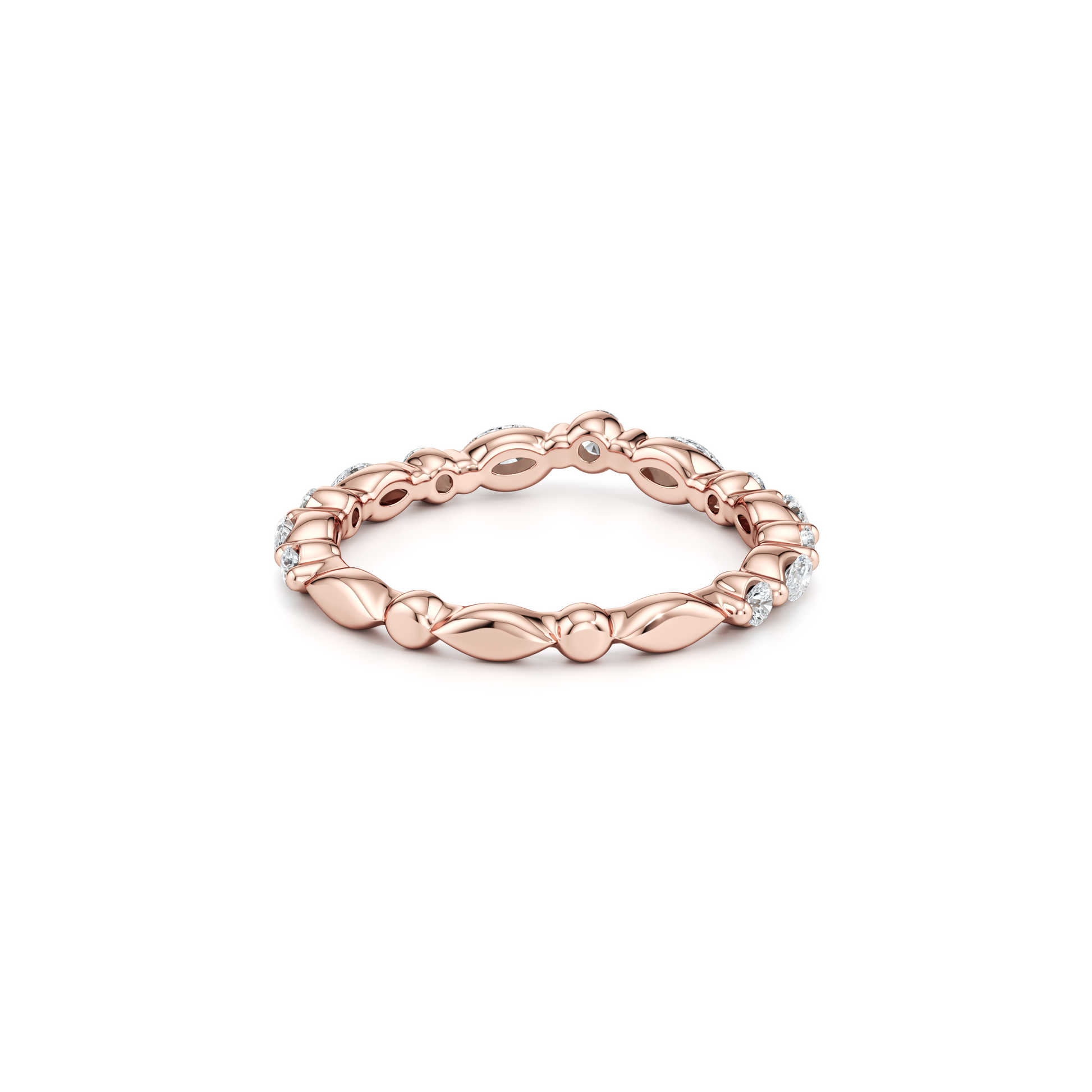 Vivienne Lab Diamond Wedding Band - view 11
