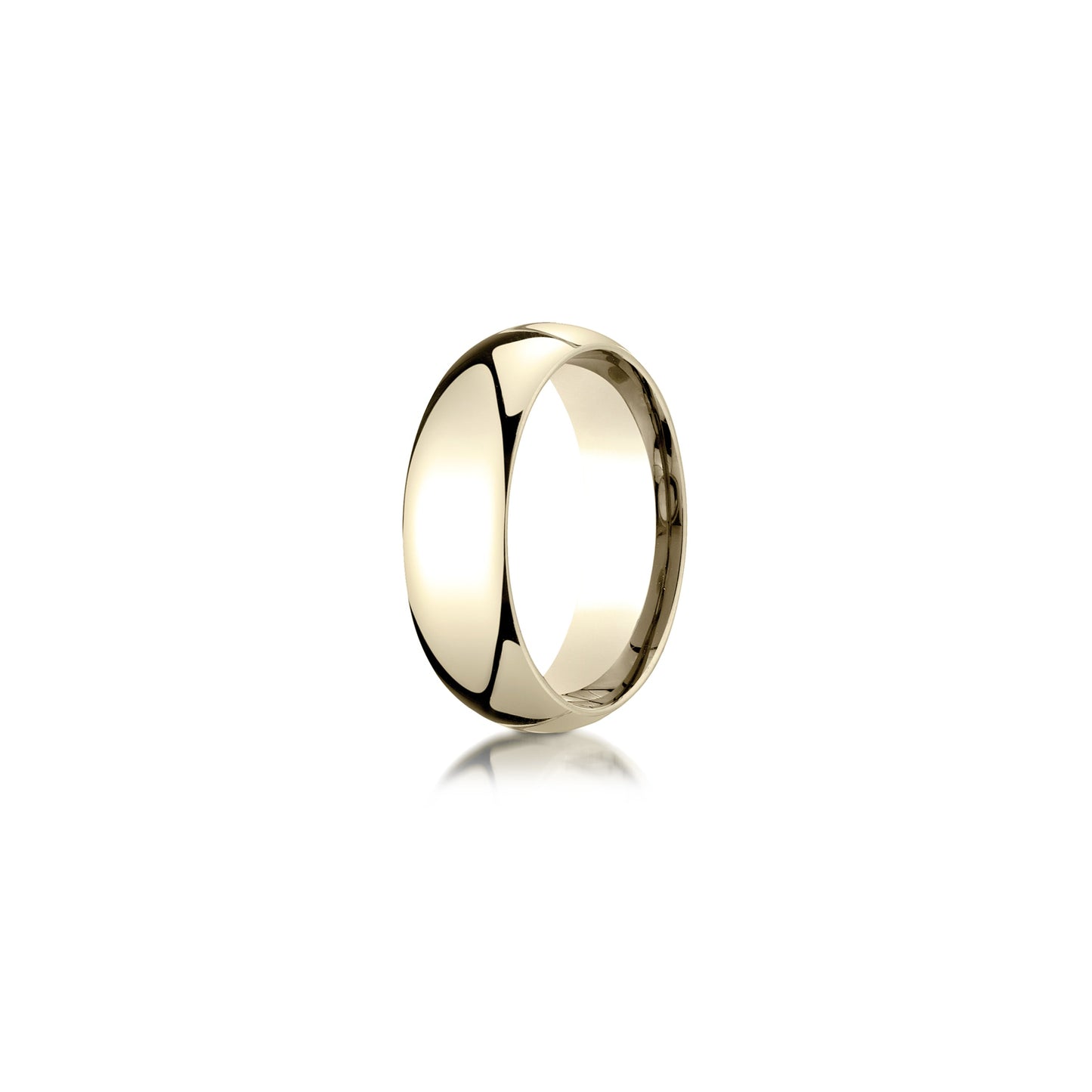 Men's Classic Quarter Round Wedding Band - view 11