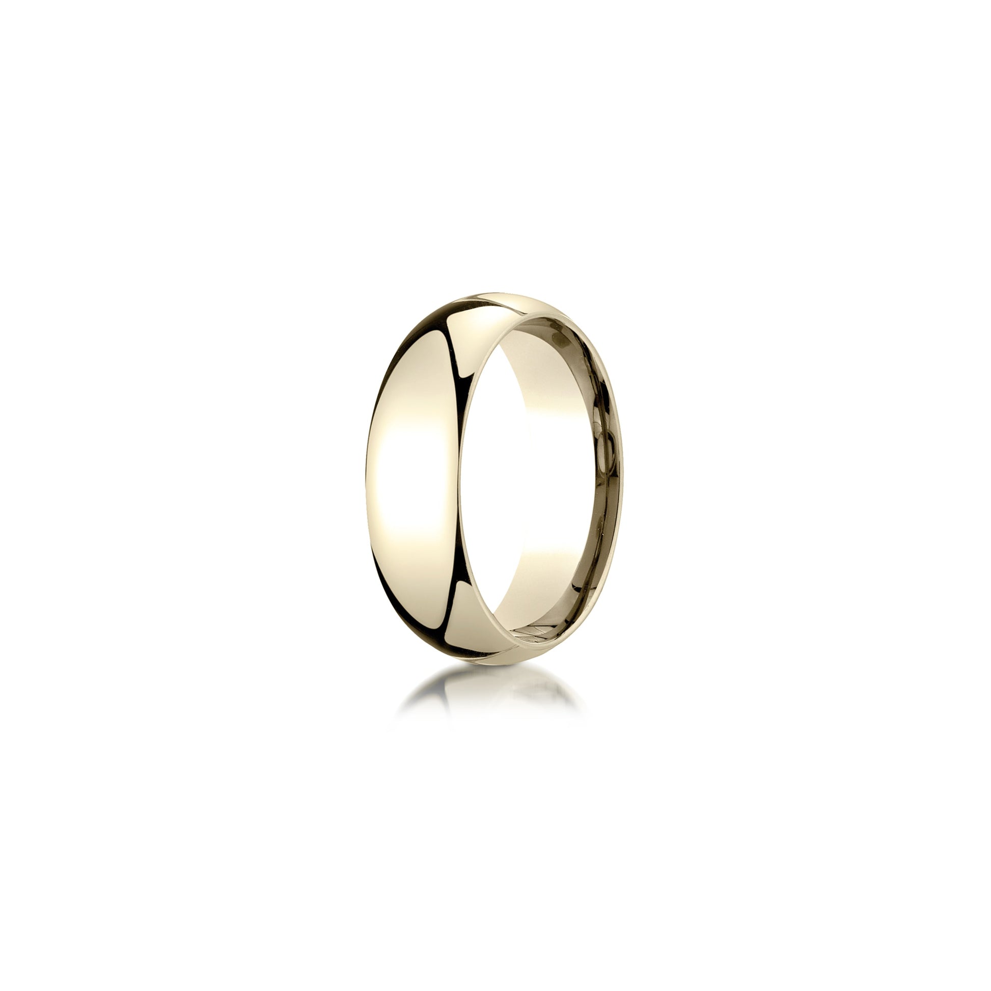 Men's Classic Quarter Round Wedding Band - view 11