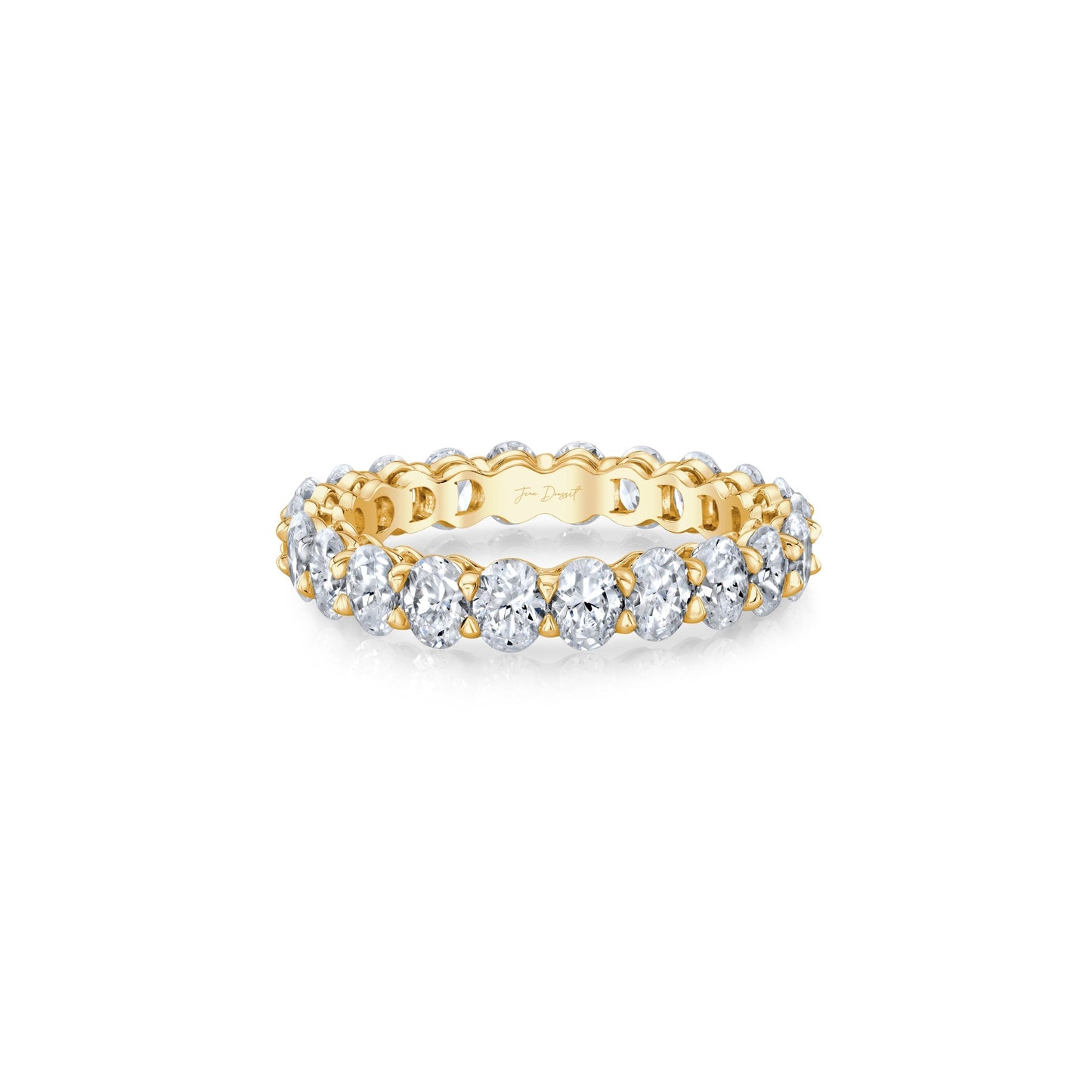 Olivia Oval Lab Diamond Eternity Band - view 11