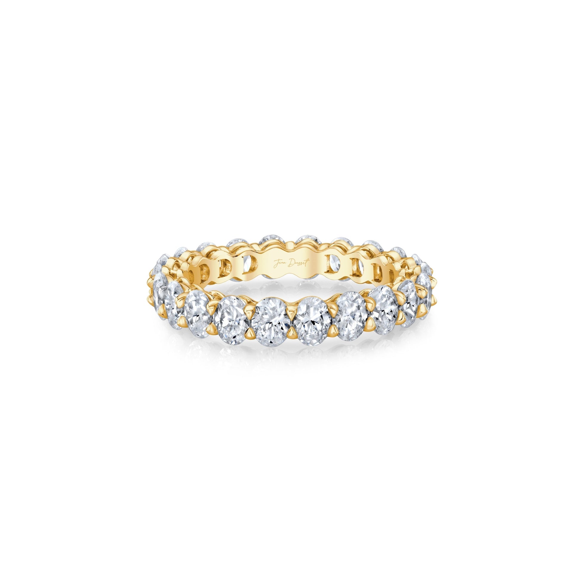 Olivia Oval Lab Diamond Eternity Band - view 11