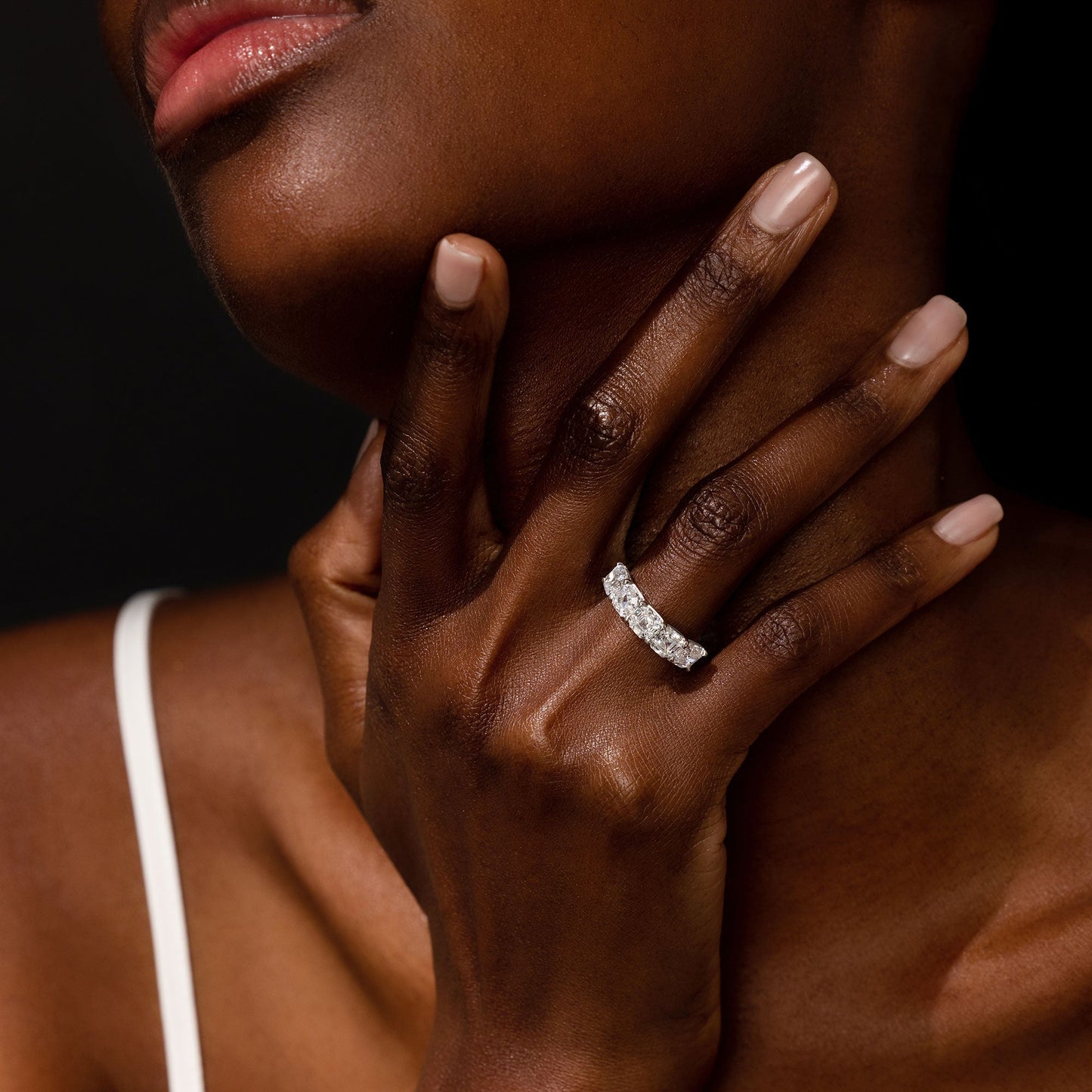 Olivia Asscher Lab Diamond Eternity Band - view 11