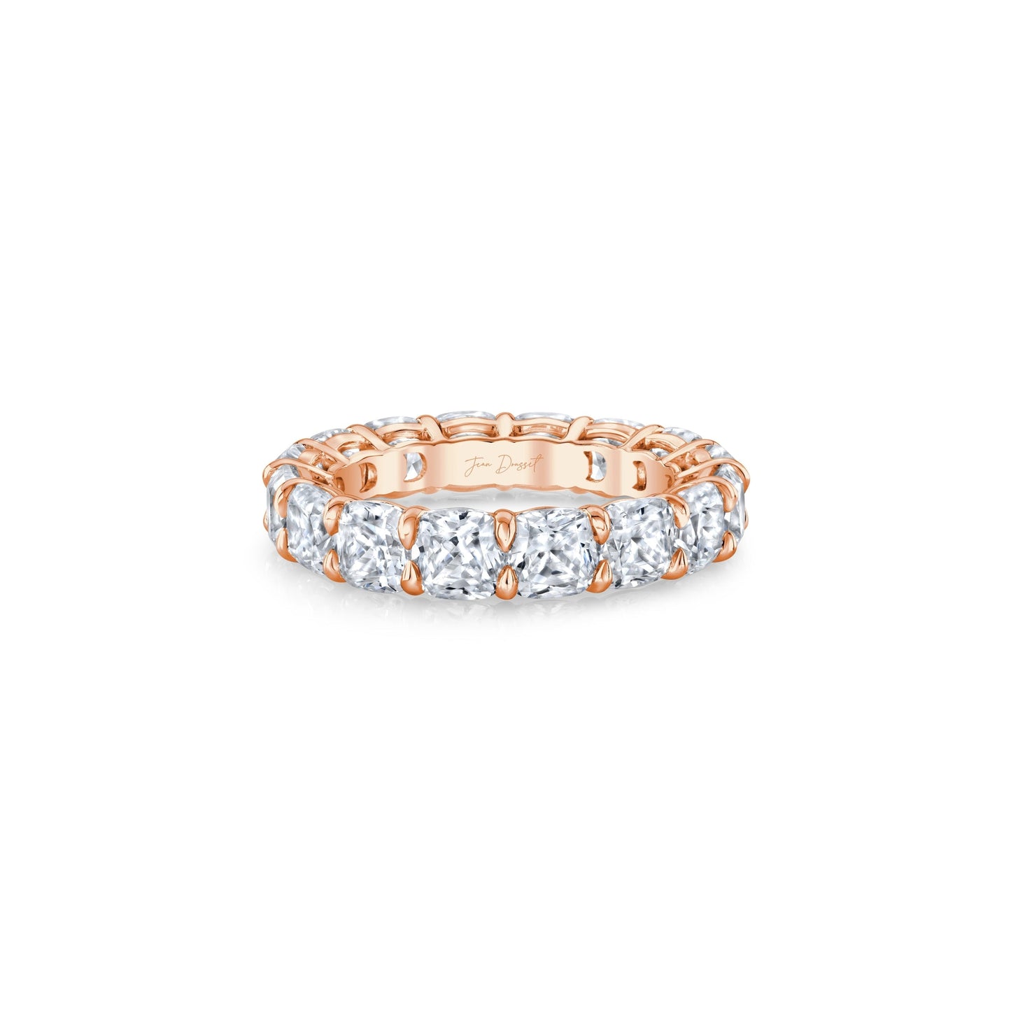 Olivia Cushion Lab Diamond Eternity Band - view 11