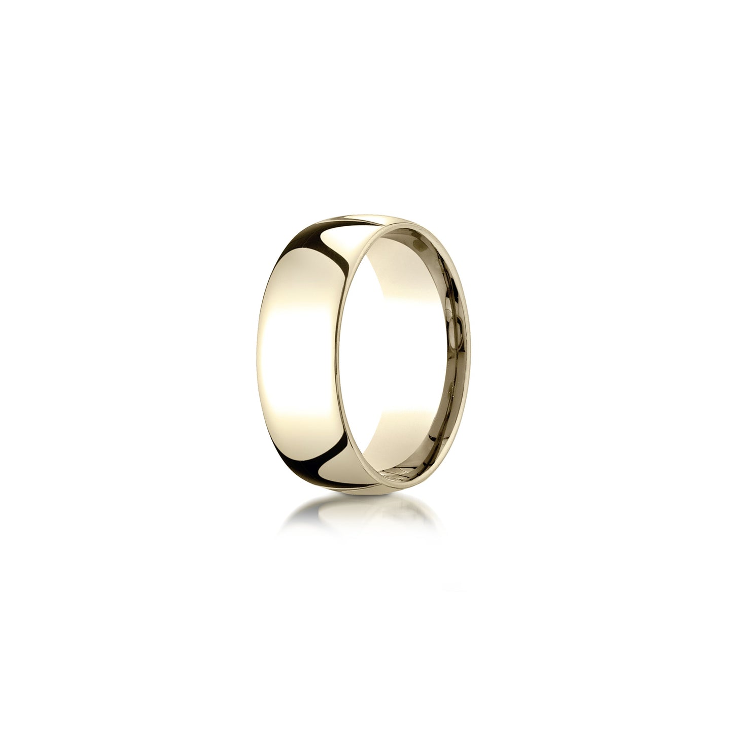 Men's Classic Quarter Round Wedding Band - view 12