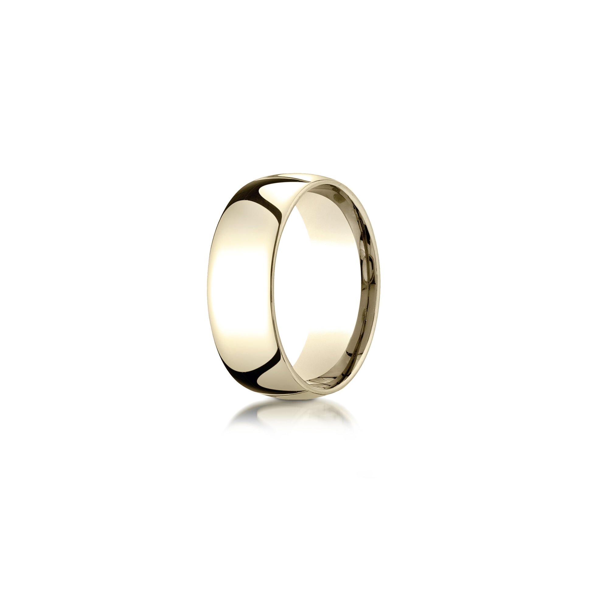 Men's Classic Quarter Round Wedding Band - view 12