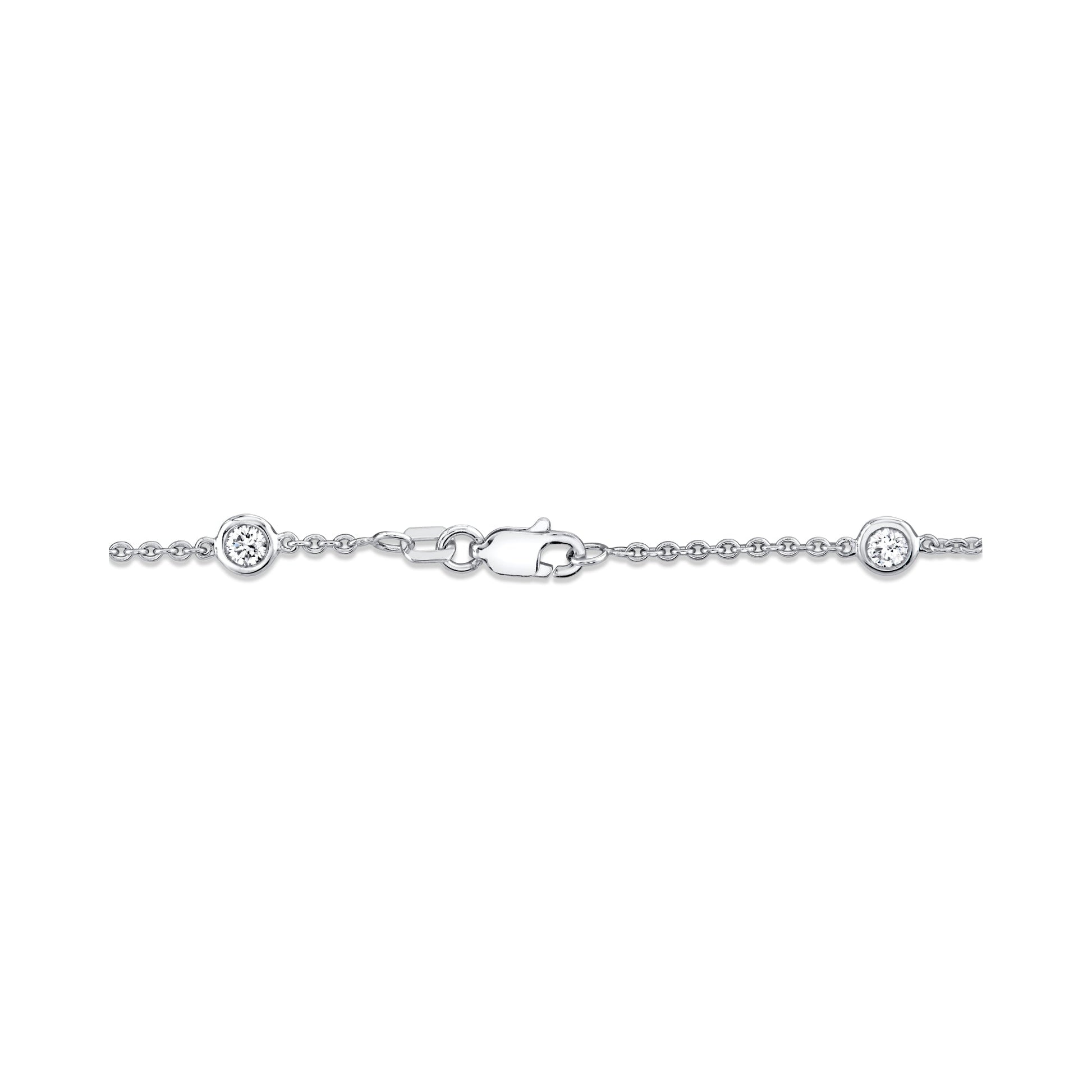 Bezel By The Yard Lab Diamond Bracelet - view 12